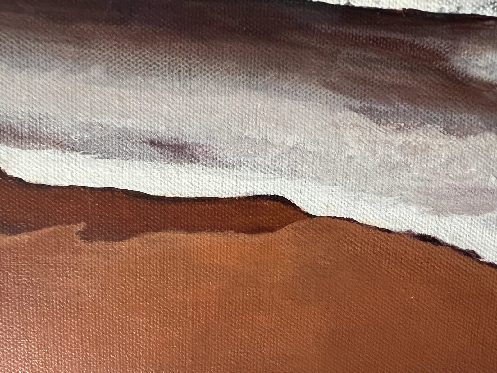 Breakers Acrylic Painting on Canvas by Mary Anne McKernie - 3