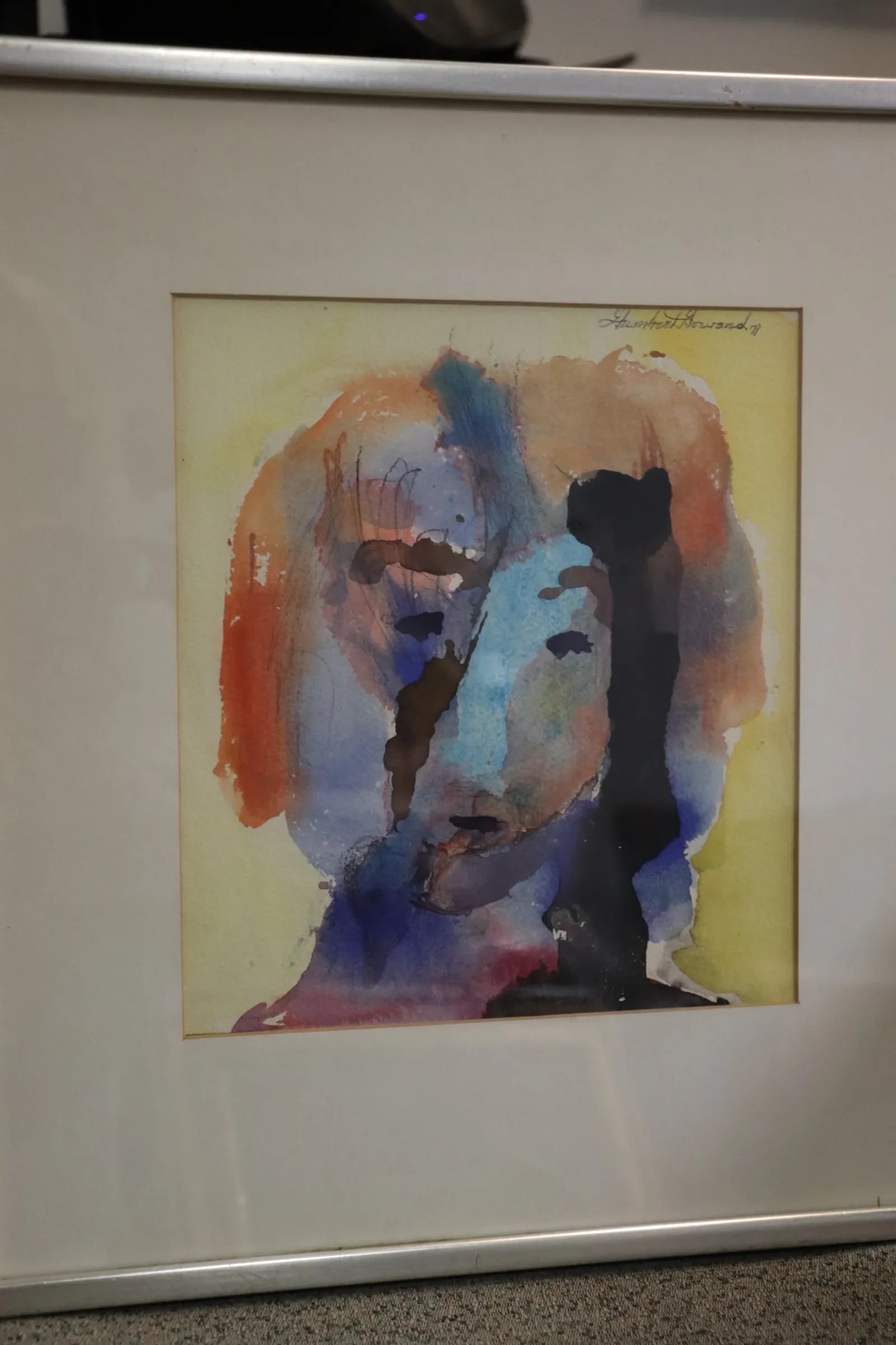 1970s Vintage Humpert Howard Watercolor Painting - 2
