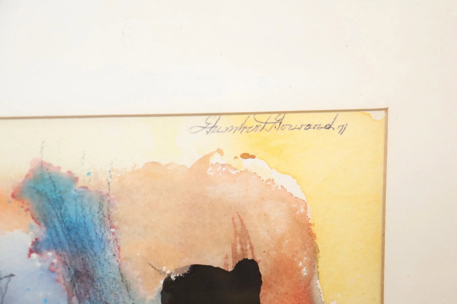 1970s Vintage Humpert Howard Watercolor Painting - 4