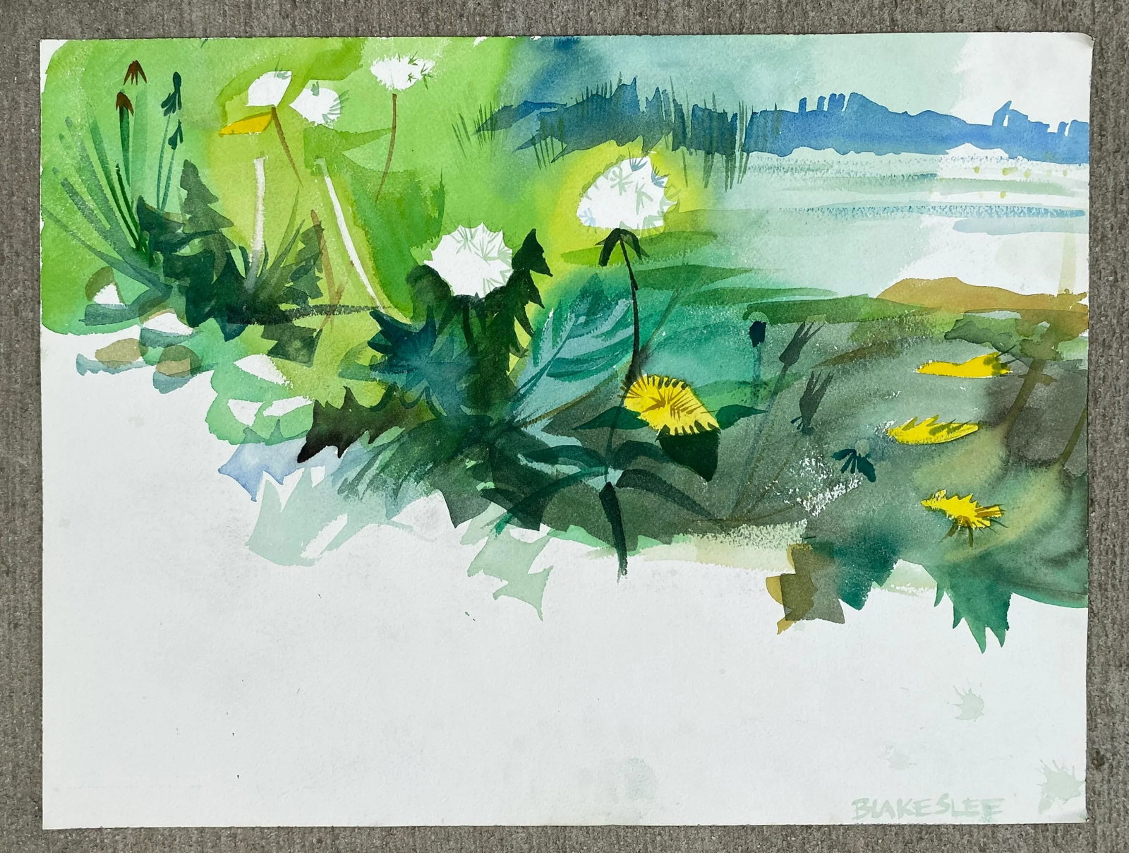 1960s Tina Blakeslee Mid Century Landscape - 2