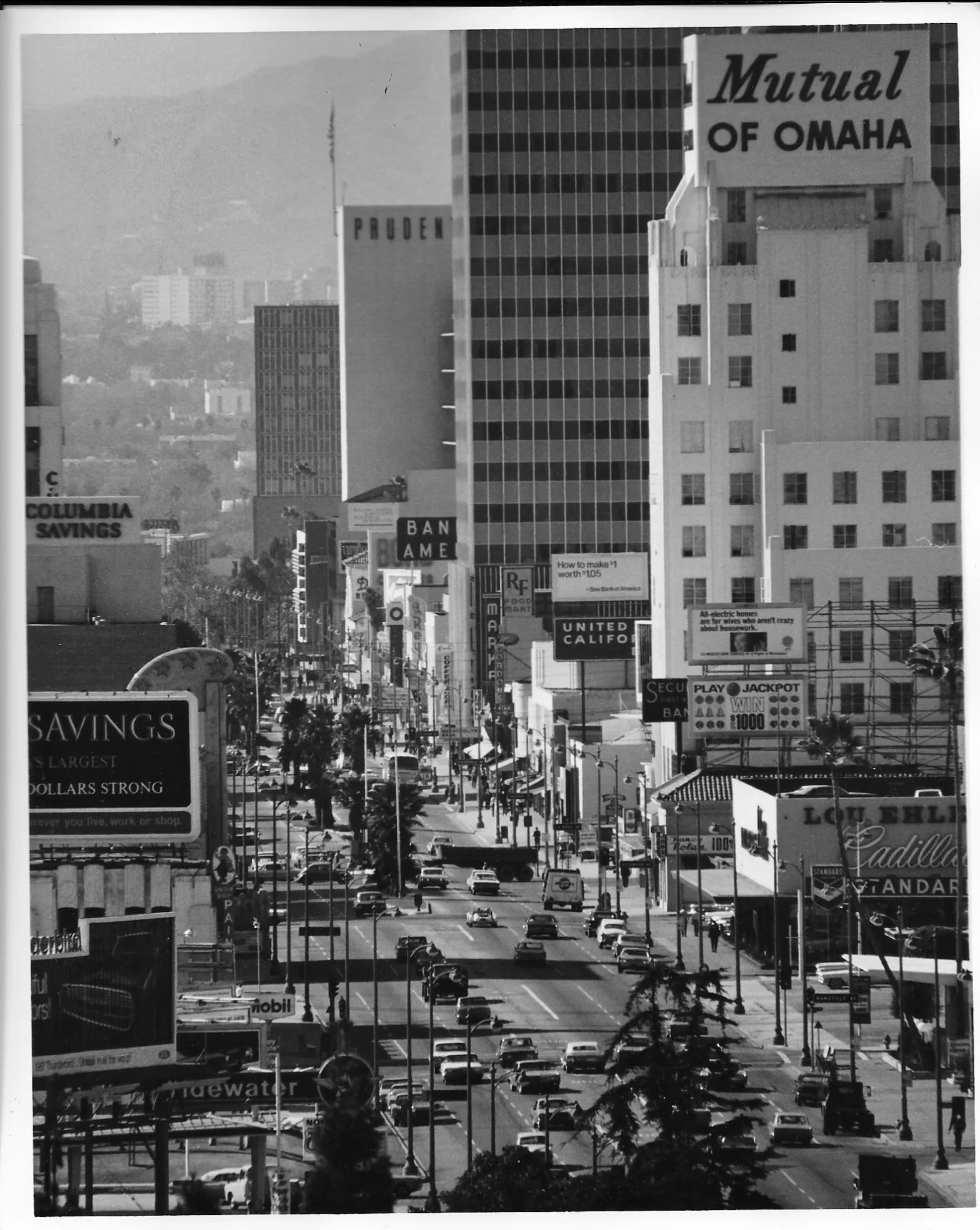 1965 Wilshire Boulevard Los Angeles Photograph - 2