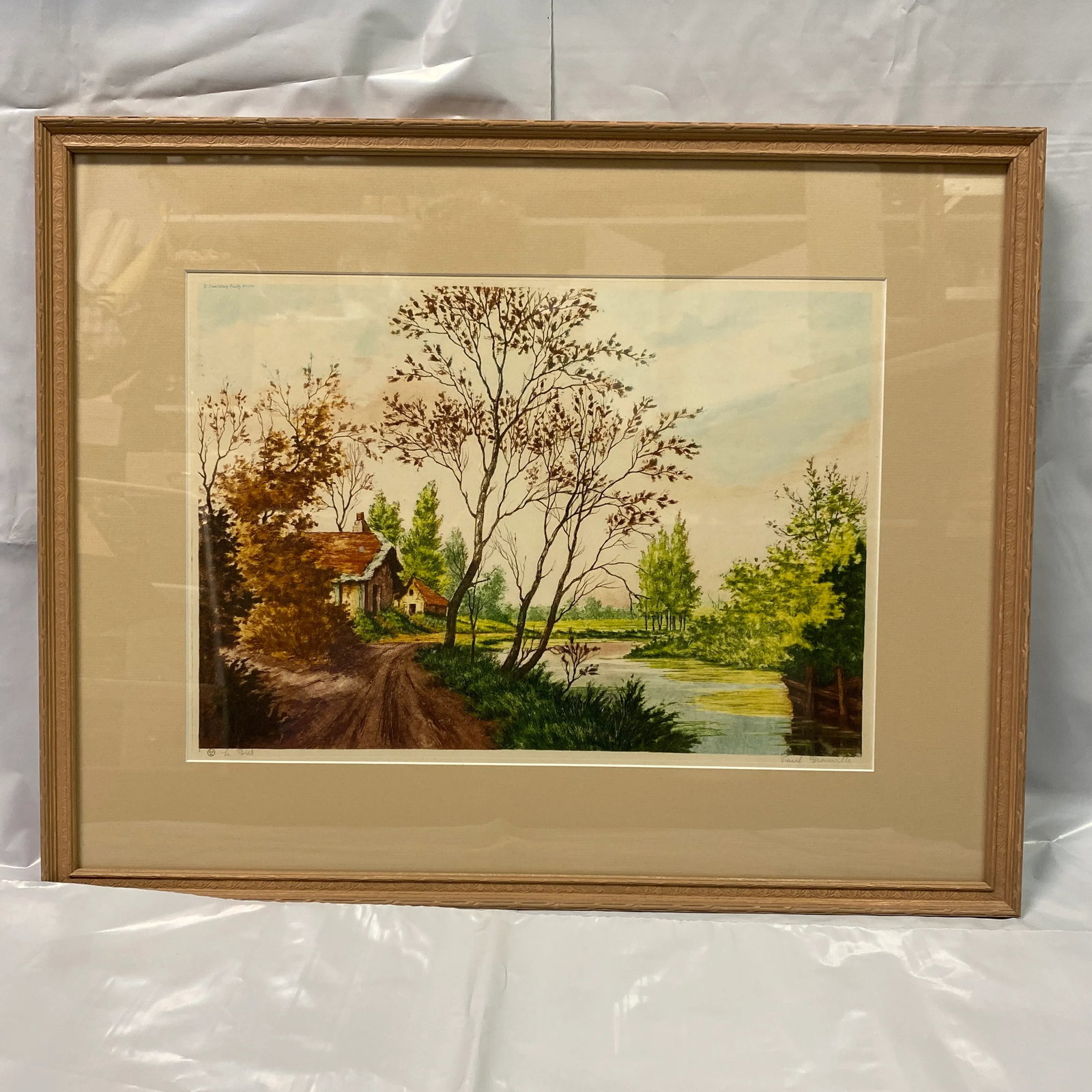 Paul Granville Paris Etching Society Landscape Scenes - a Pair - 2