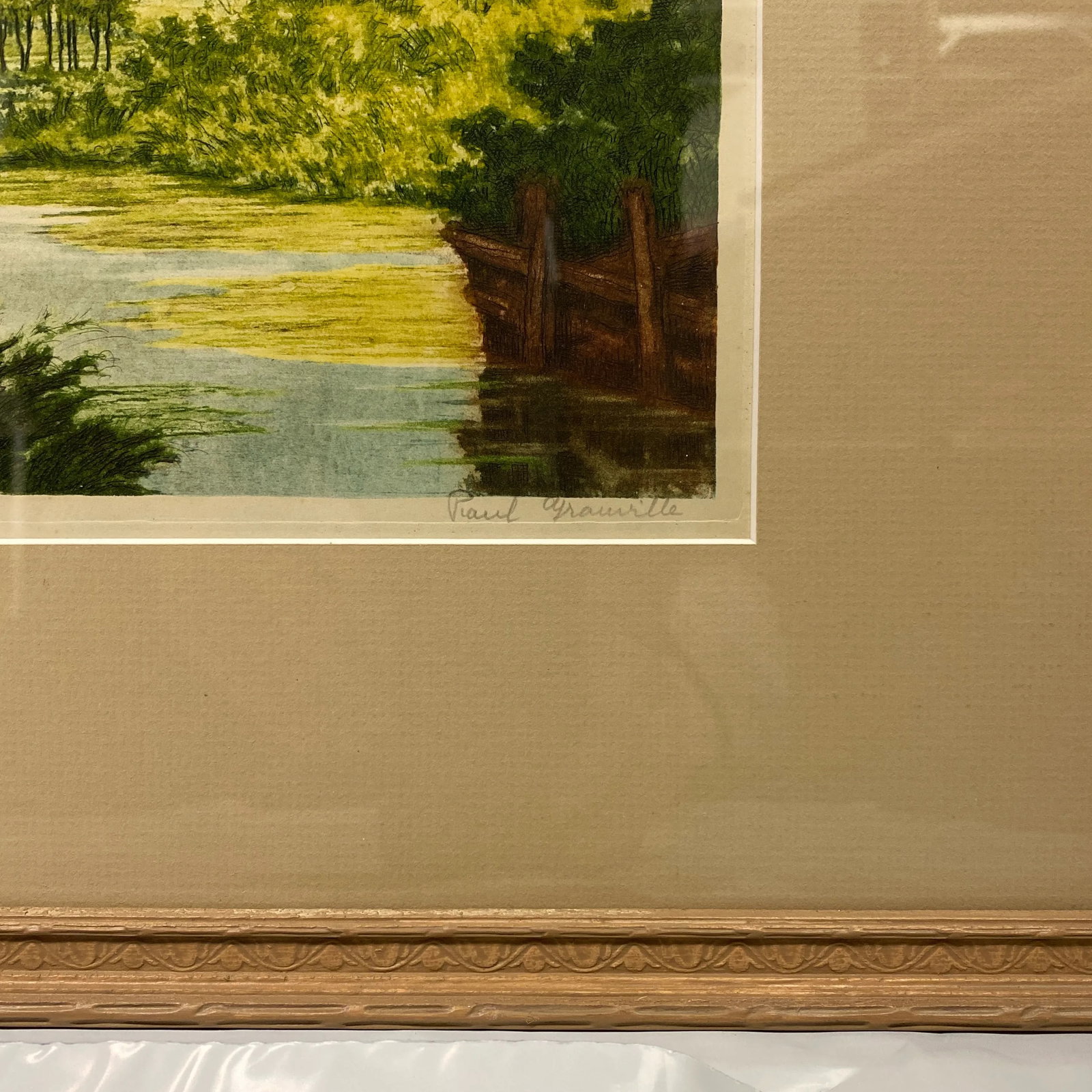Paul Granville Paris Etching Society Landscape Scenes - a Pair - 4