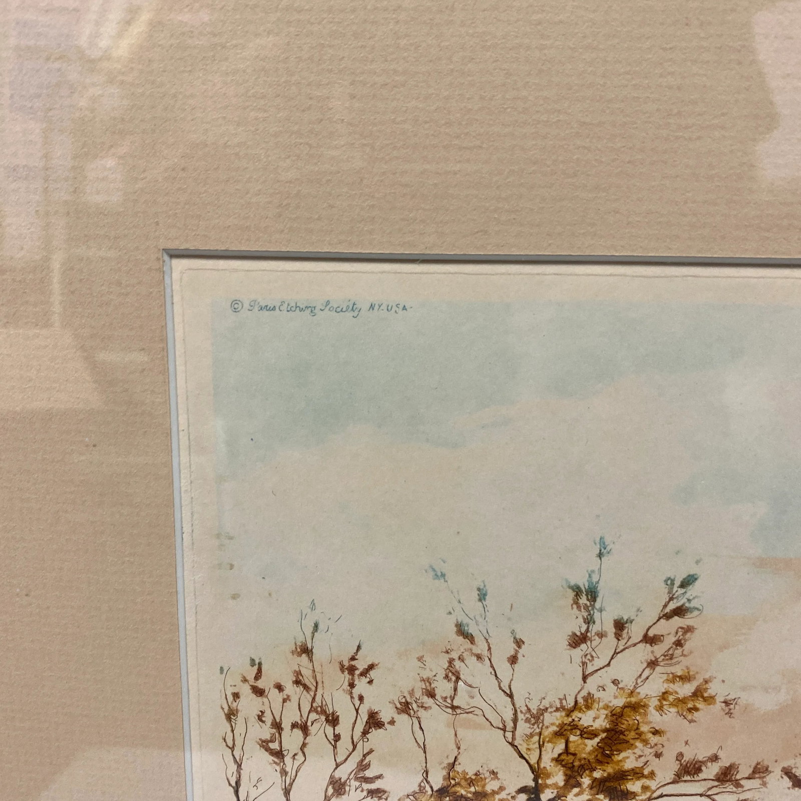 Paul Granville Paris Etching Society Landscape Scenes - a Pair - 6