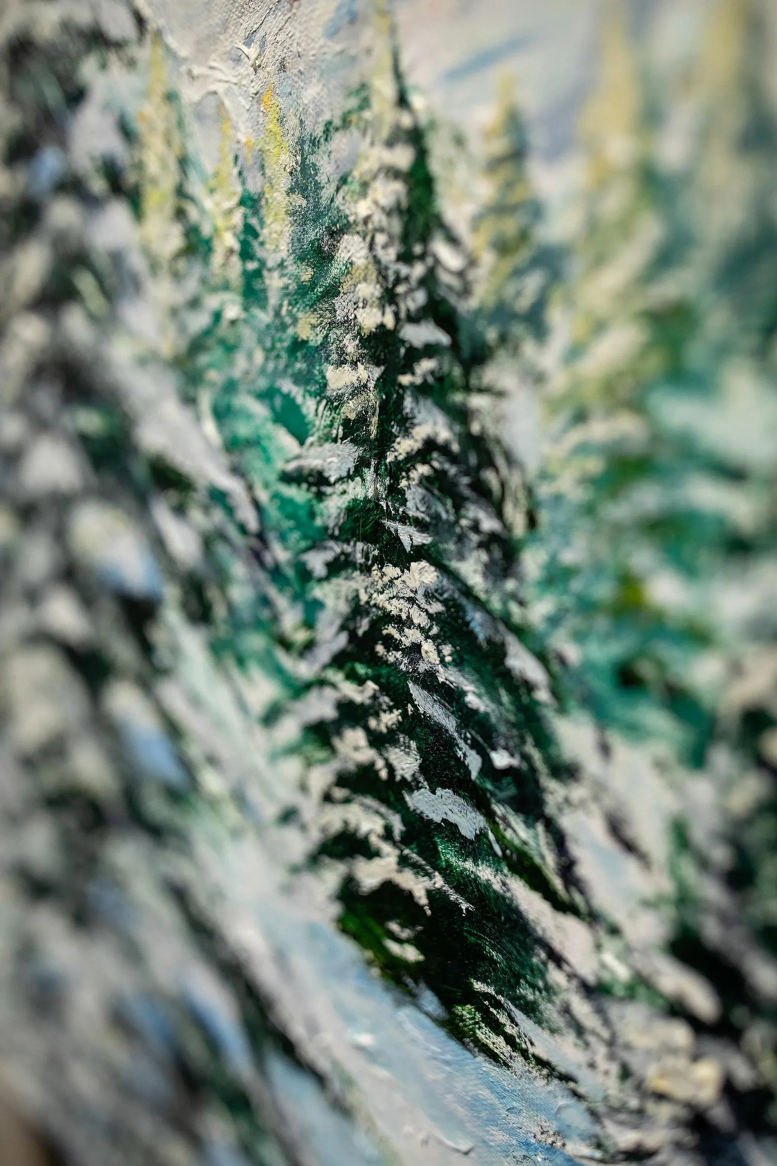 Colorado Winter Wonderland, Original Painting - 5