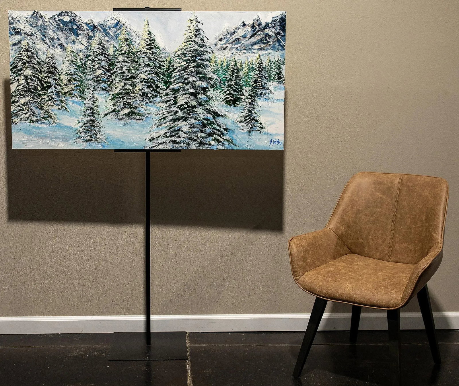 Colorado Winter Wonderland, Original Painting - 6