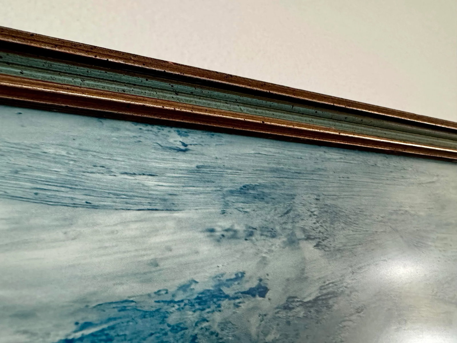 Mid Century Raymond De Botton "The Blue Coast" Framed Lithograph - 11