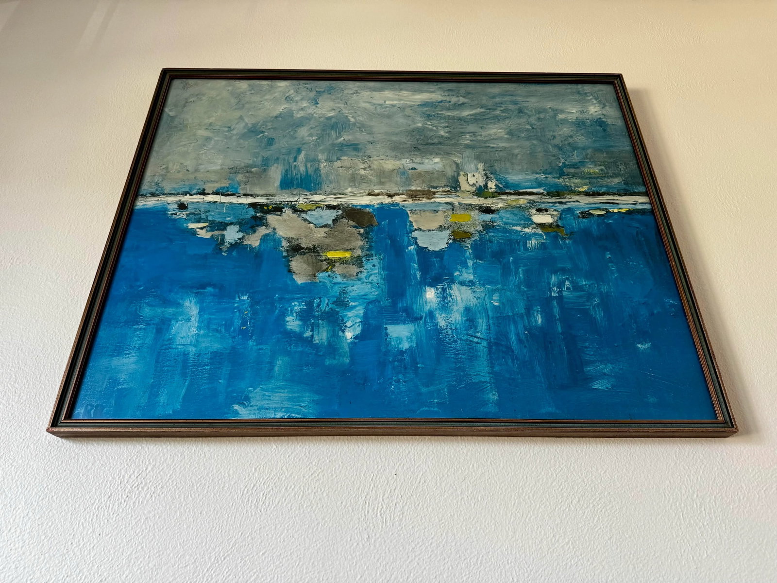 Mid Century Raymond De Botton "The Blue Coast" Framed Lithograph - 4