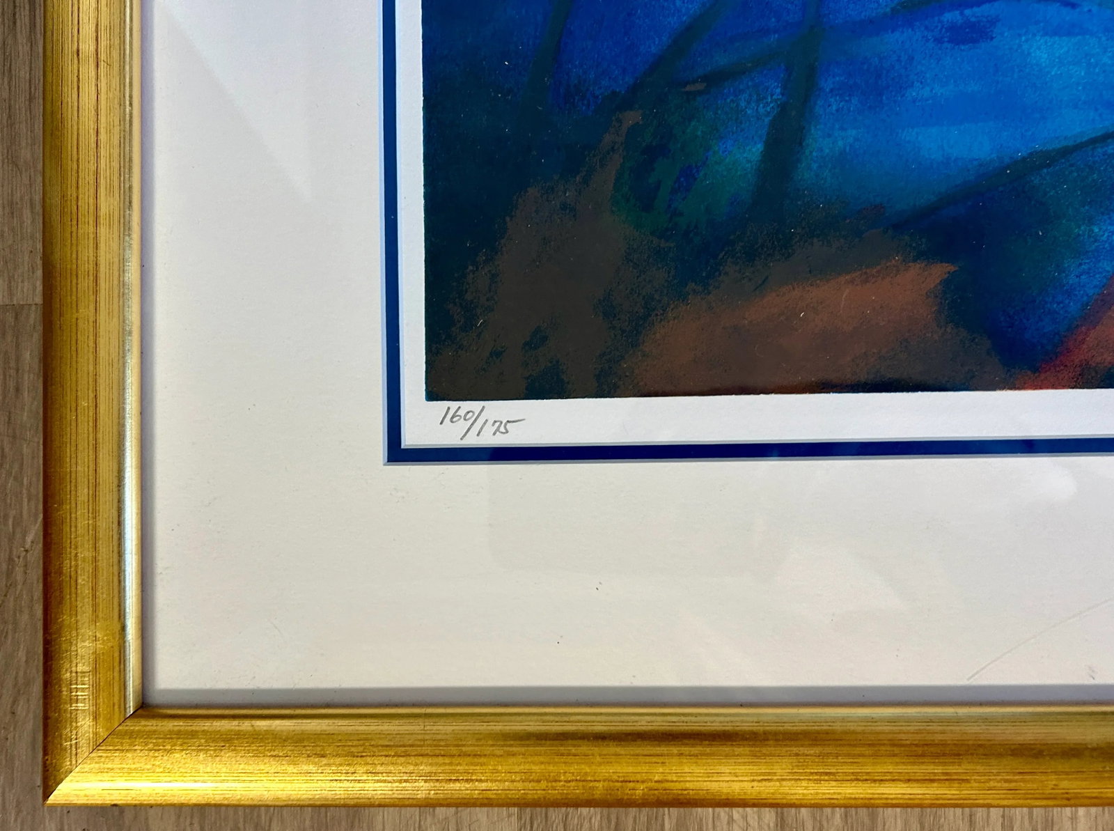 1990s Original Signed 48" Tadashi Asoma "Trace of Autumn" Screenprint Ed. 168/175, Framed - 7
