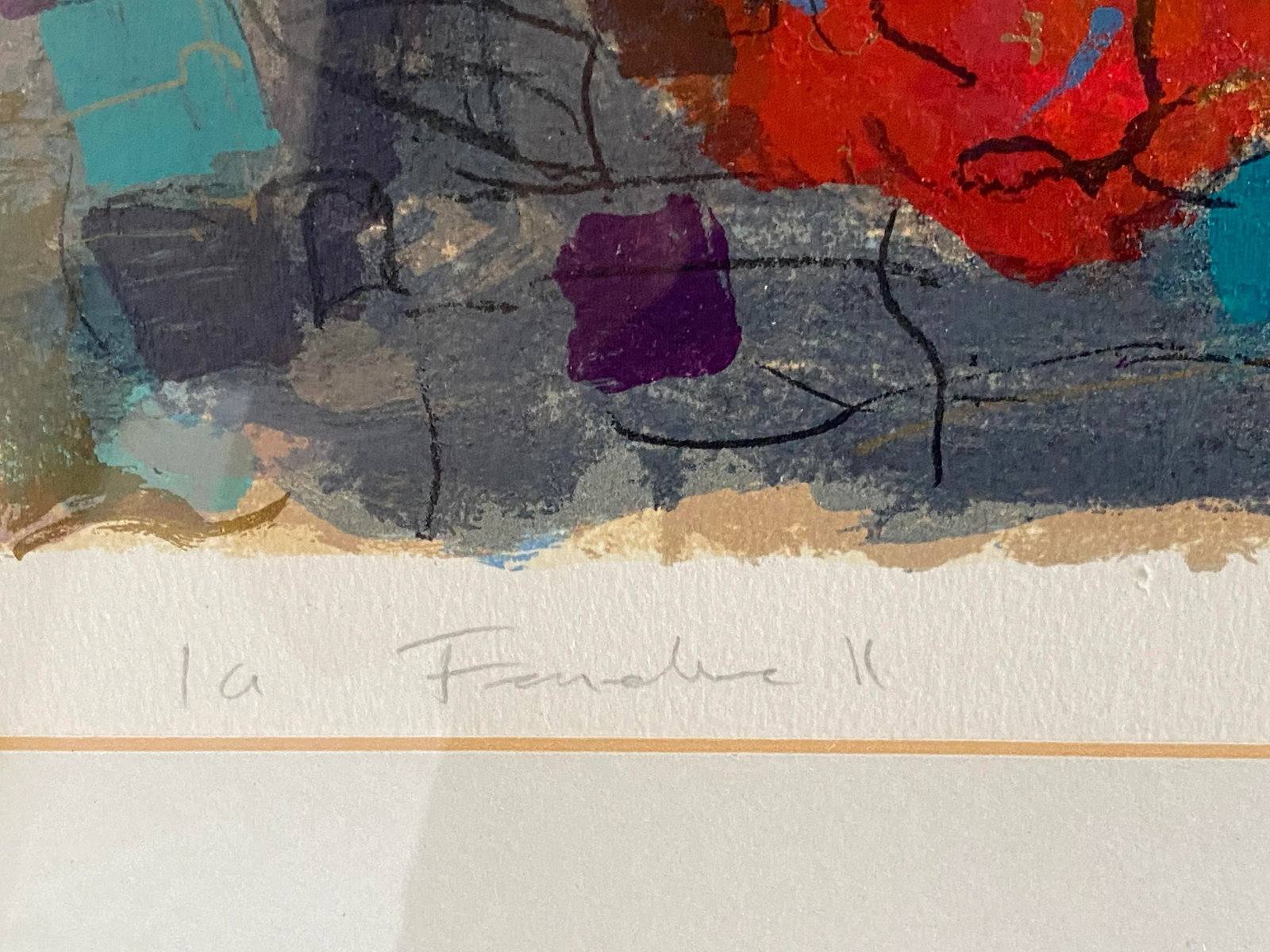 La Fenetre II Serigraph, Number 71/350, Signed by Roy Fairchild Woodard Circa 1980s - 3
