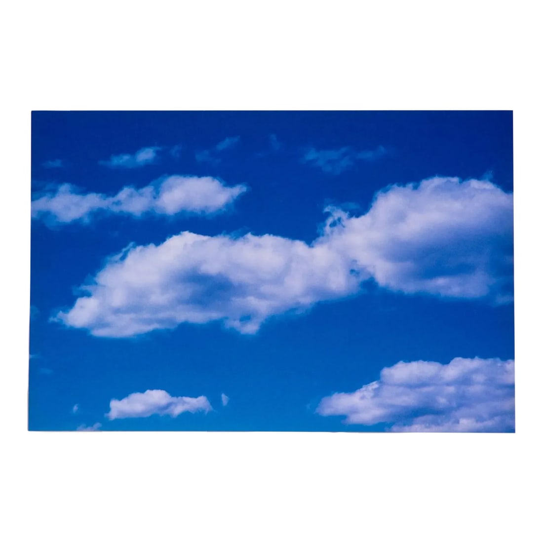 Original James Sprouse "Clouds" 1996 Color Photograph on Aluminum: Original Signed James Sprouse. CLOUDS, 1996. Color photographs on aluminum, signed and dated and inscribed on verso. This piece would pair well with "BIRDS" (signed and dated by artist) also