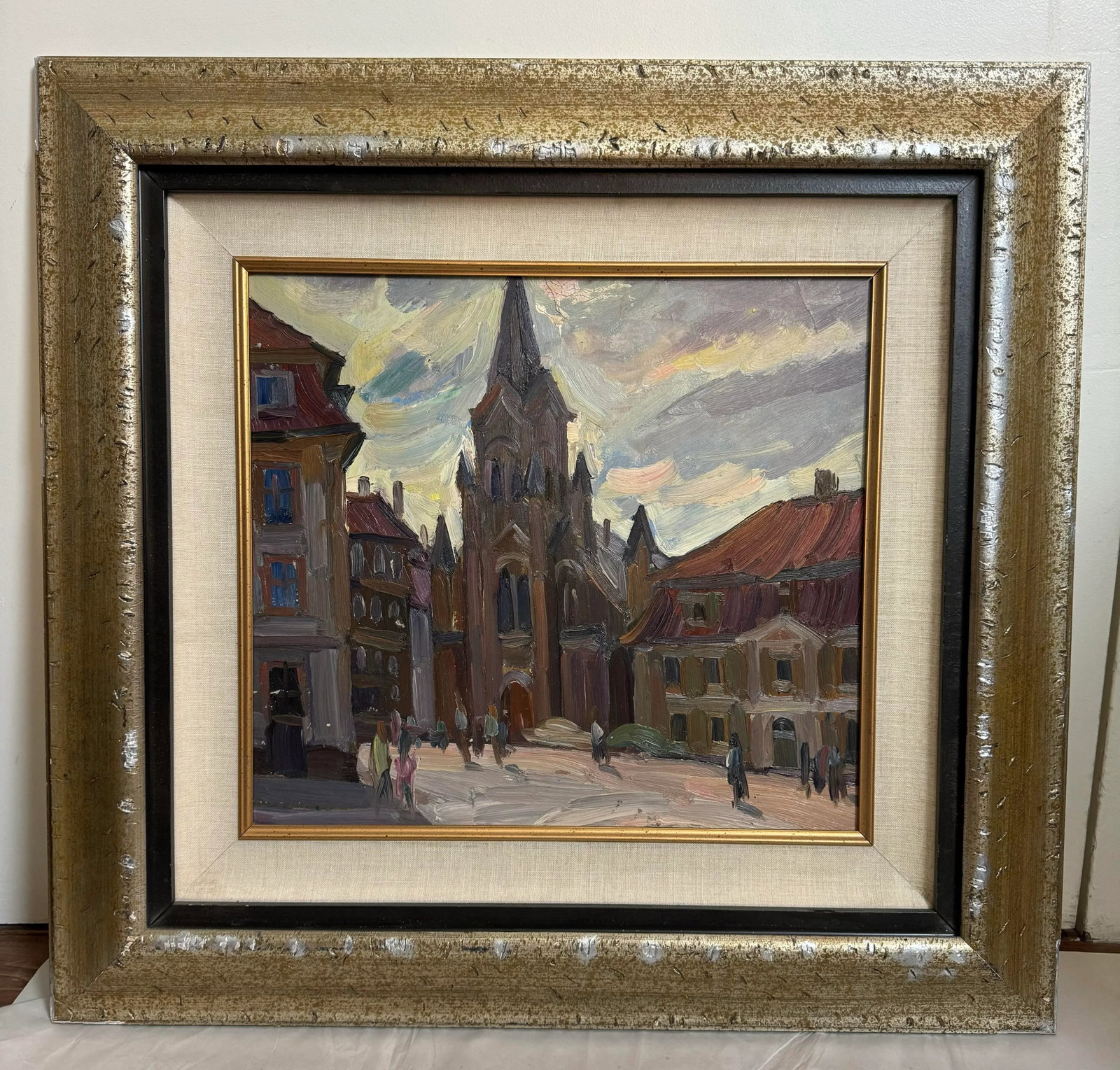 Gachegov, Church in Riga (Latvia), Russian Painting, 1961 - 10