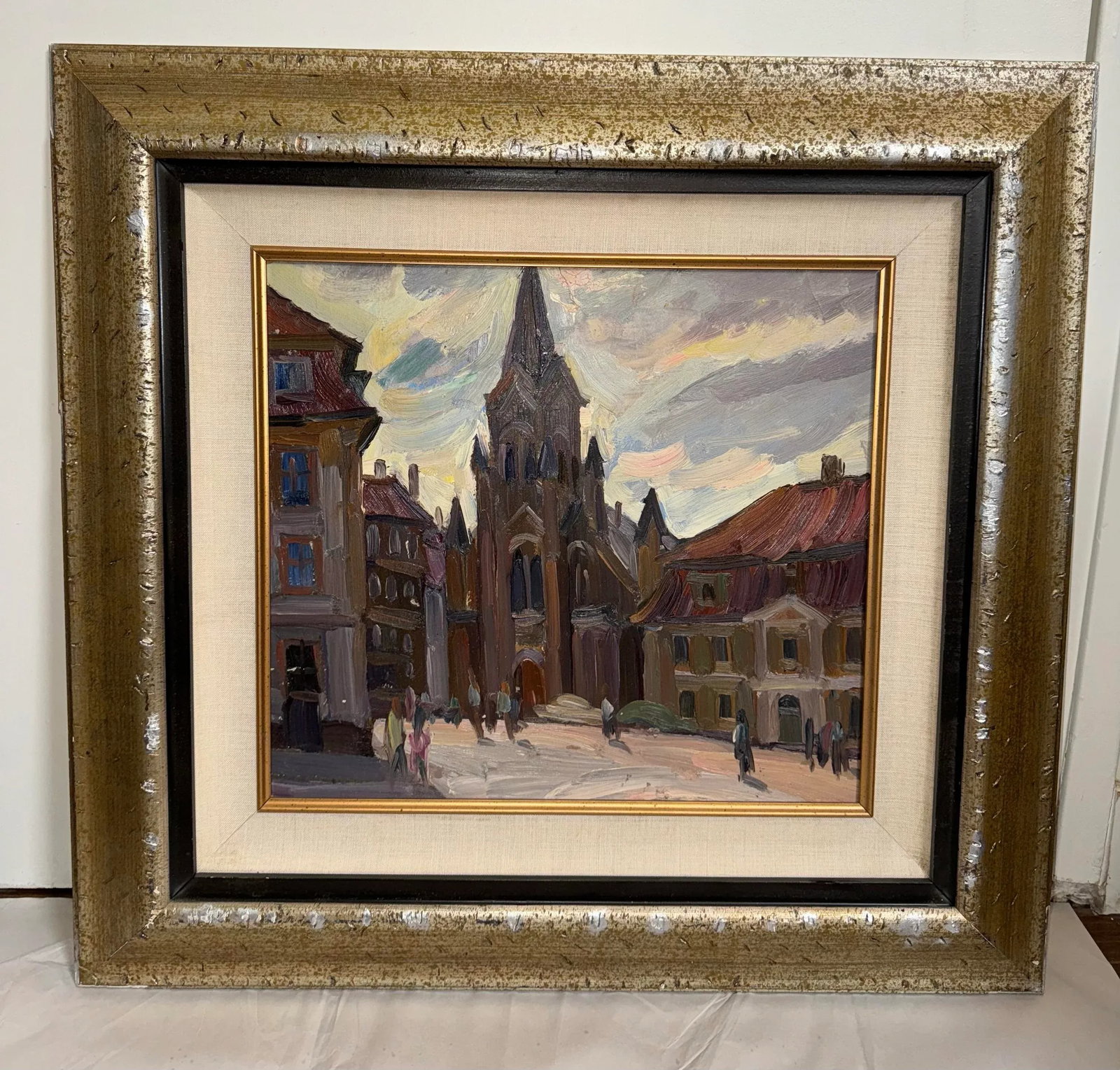 Gachegov, Church in Riga (Latvia), Russian Painting, 1961 - 3