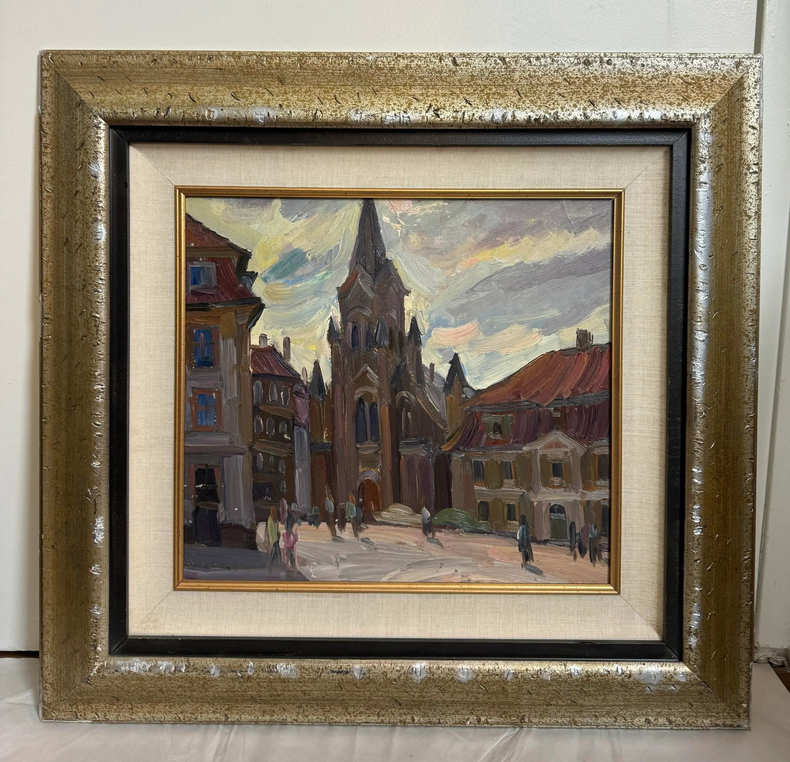 Gachegov, Church in Riga (Latvia), Russian Painting, 1961 - 8