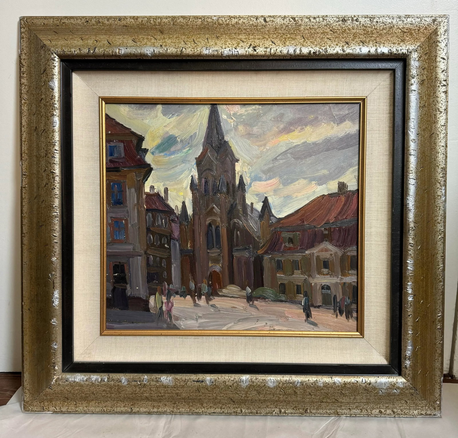 Gachegov, Church in Riga (Latvia), Russian Painting, 1961 - 9