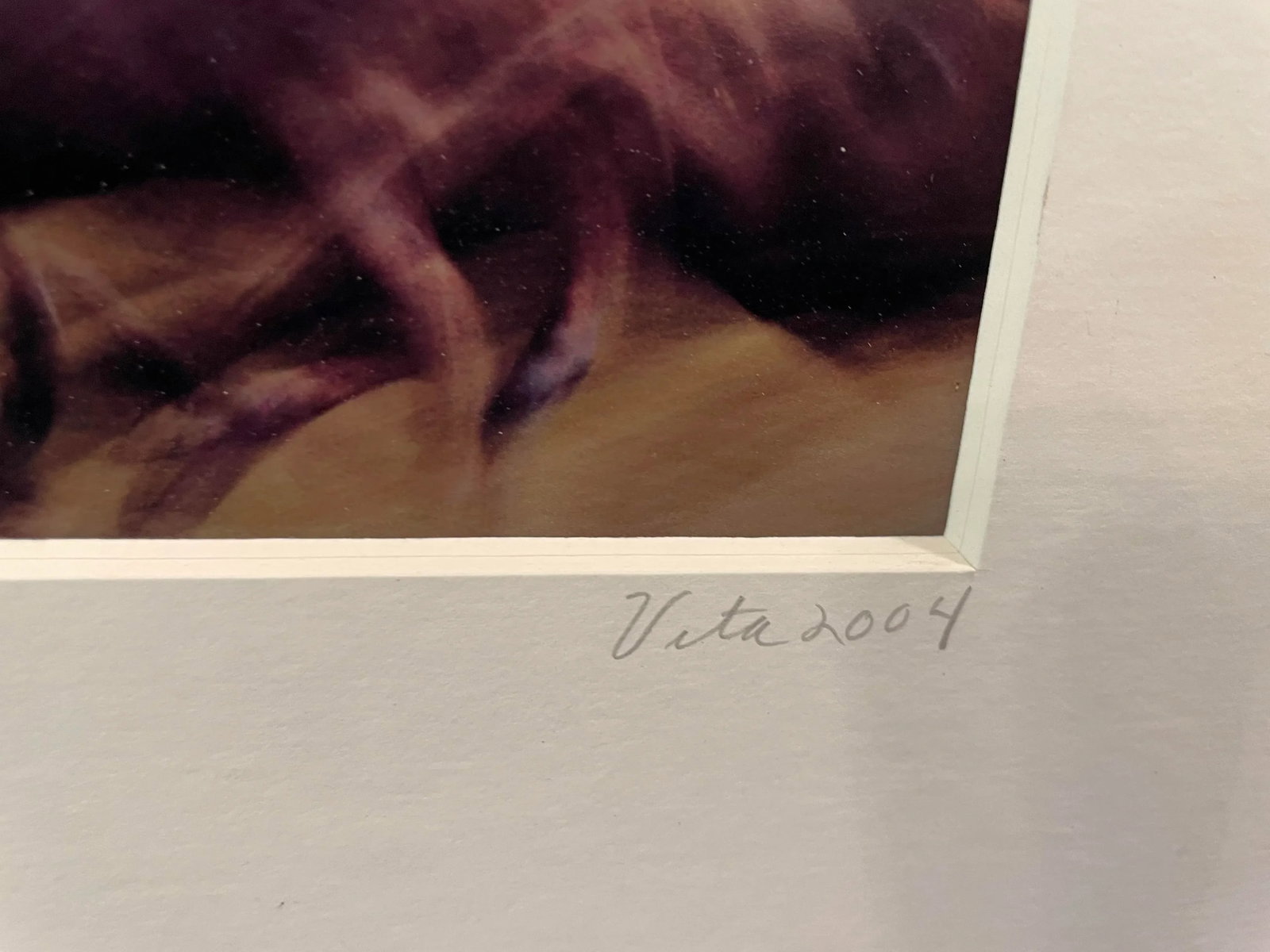 Stunning Motion-Blur Photo of Wildebeest Migration in Kenya - Signed by Vita Forlenze - 4