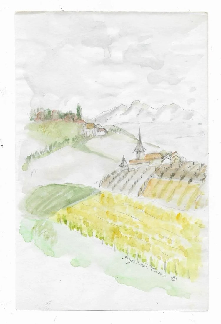 Myriam Can European Mountain Landscape - 2