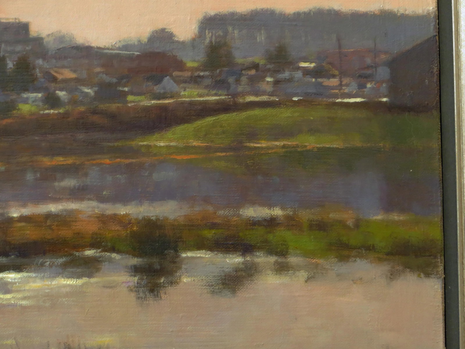 Realist Jim McVicker Plein Air Painting, Loleta Winter - 5