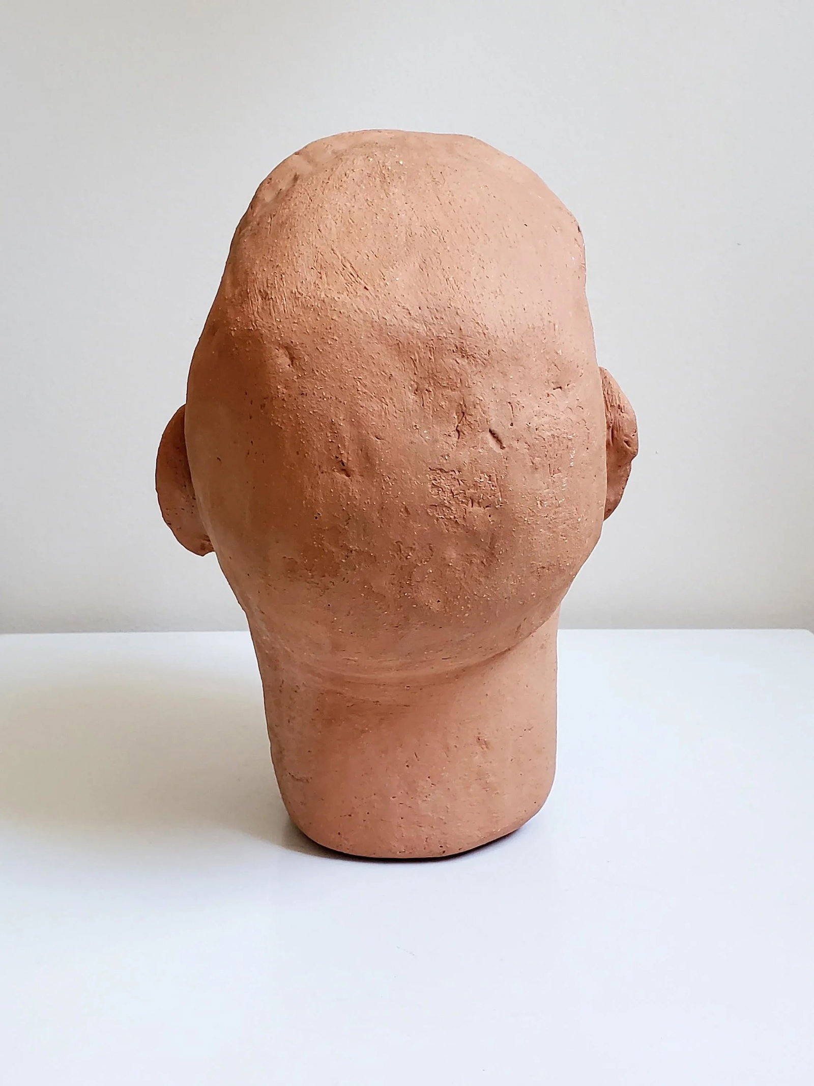 1940s Terracotta Head Sculpture - 11