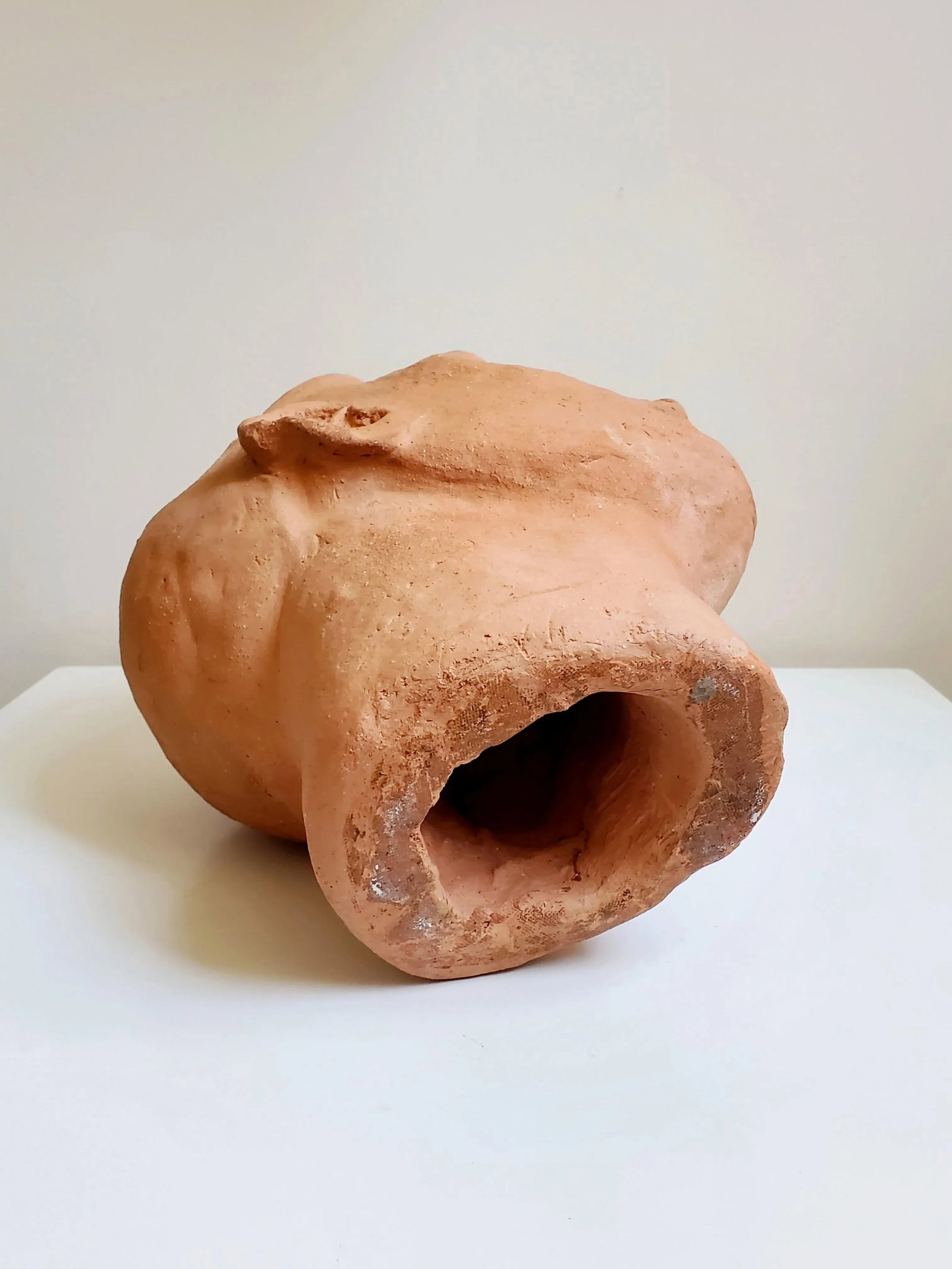1940s Terracotta Head Sculpture - 5