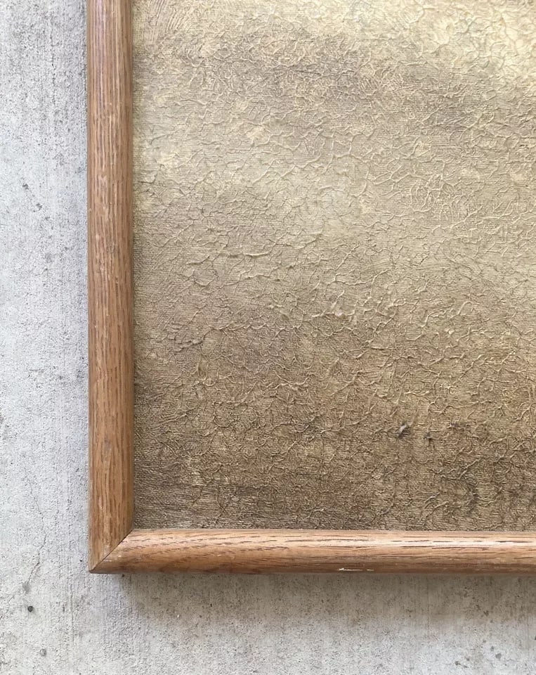 1970s Frank Ferrante Large Framed Original Oil on Canvas, Southwestern Pottery - 2