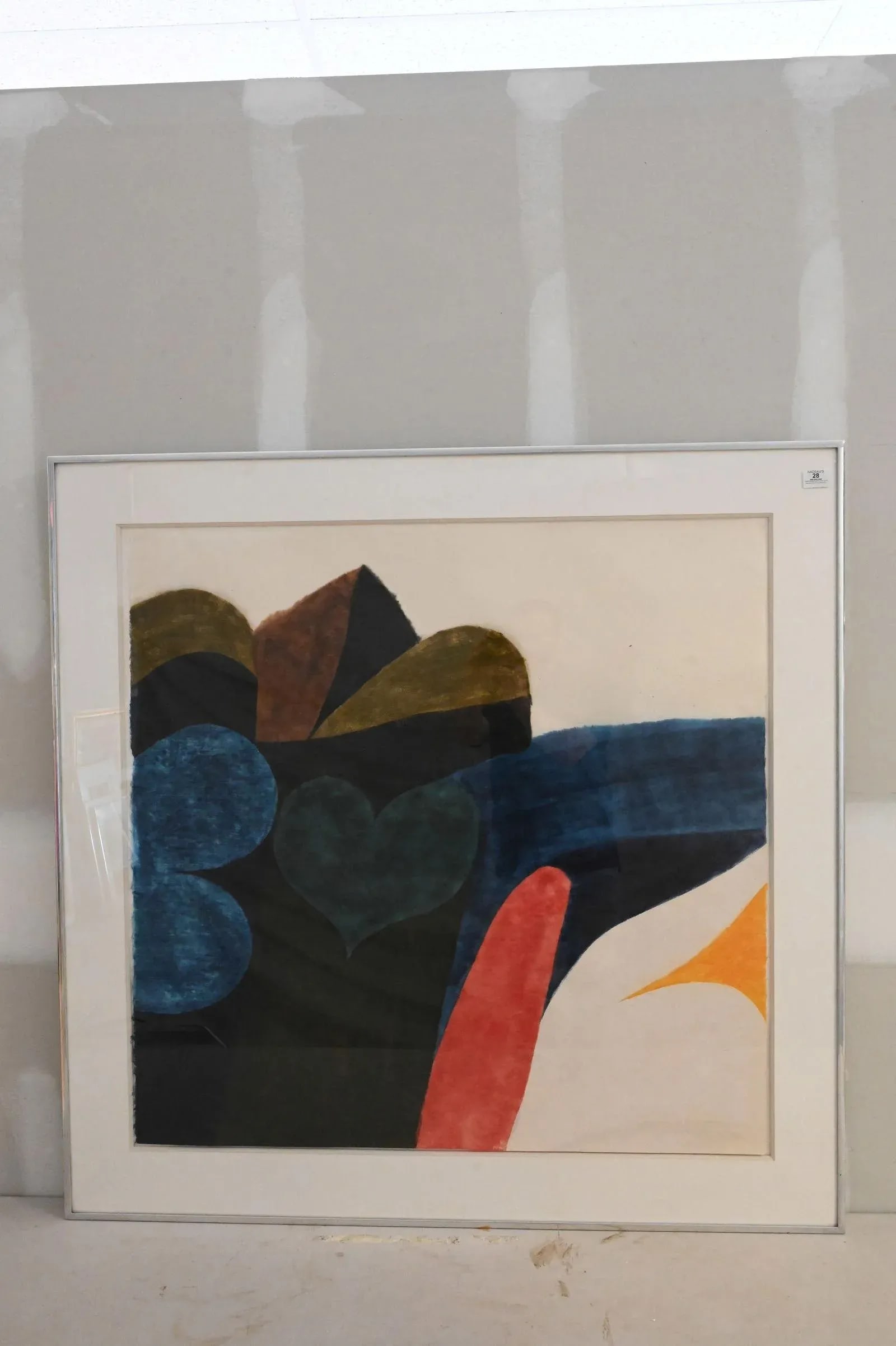 1970s Original Signed Carol Summers "Big Sur" Woodcut Framed - 5
