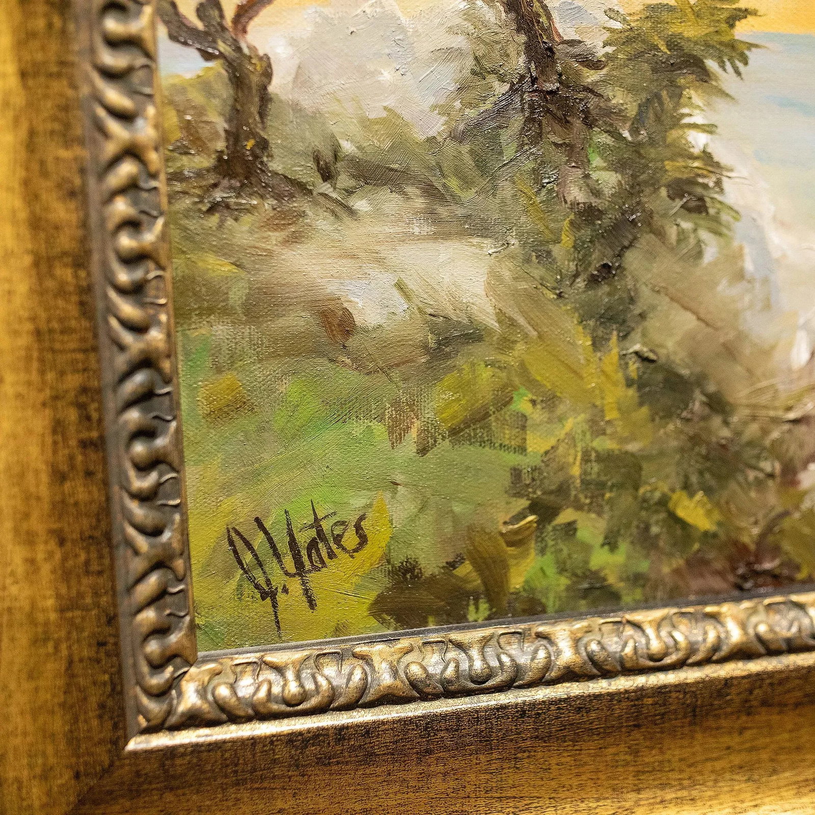 West Coast Carmel, Original Painting, Framed - 7