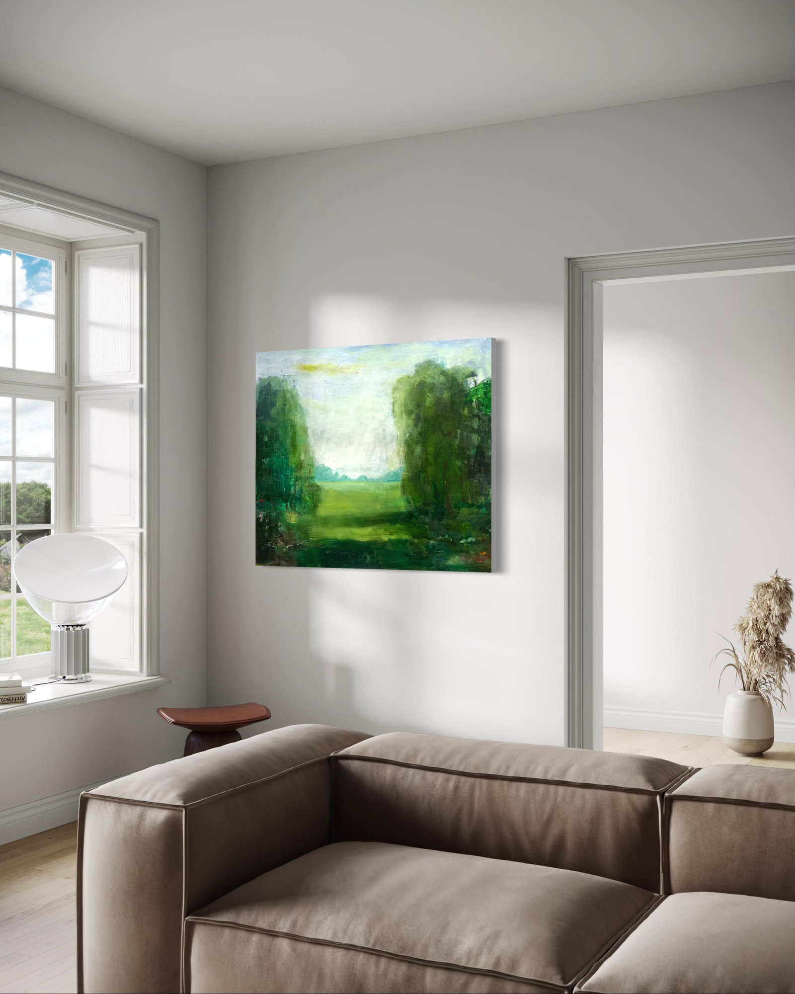 Summer Landscape, Contemporary Naturalistic Landscape Painting by Matt Higgins - 3