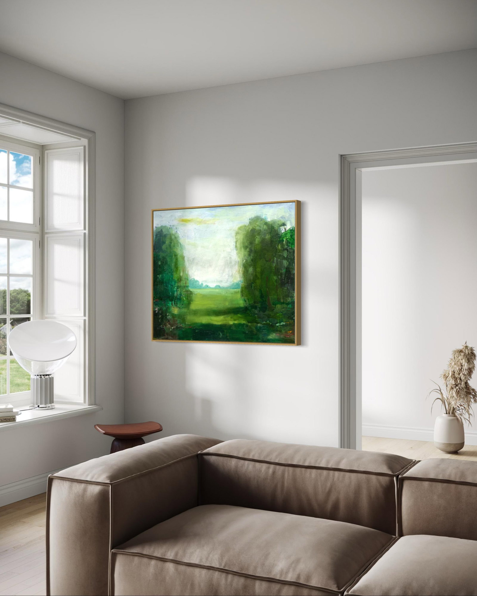 Summer Landscape, Contemporary Naturalistic Landscape Painting by Matt Higgins - 7