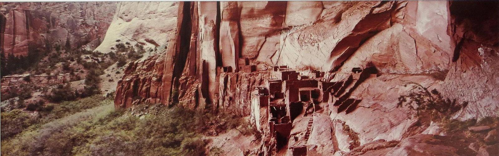 Stuart Klipper "Betataken, Anasazi Places" Photograph: Artist: Stuart Klipper (American, 1941- ) Title: Betataken, New Mexico, from Anasazi Places Year: 1980 Medium: C Print (Chromogenic print) Size: 12 x 38 inches image, 16 x 44 inches sheet, 18 x 45