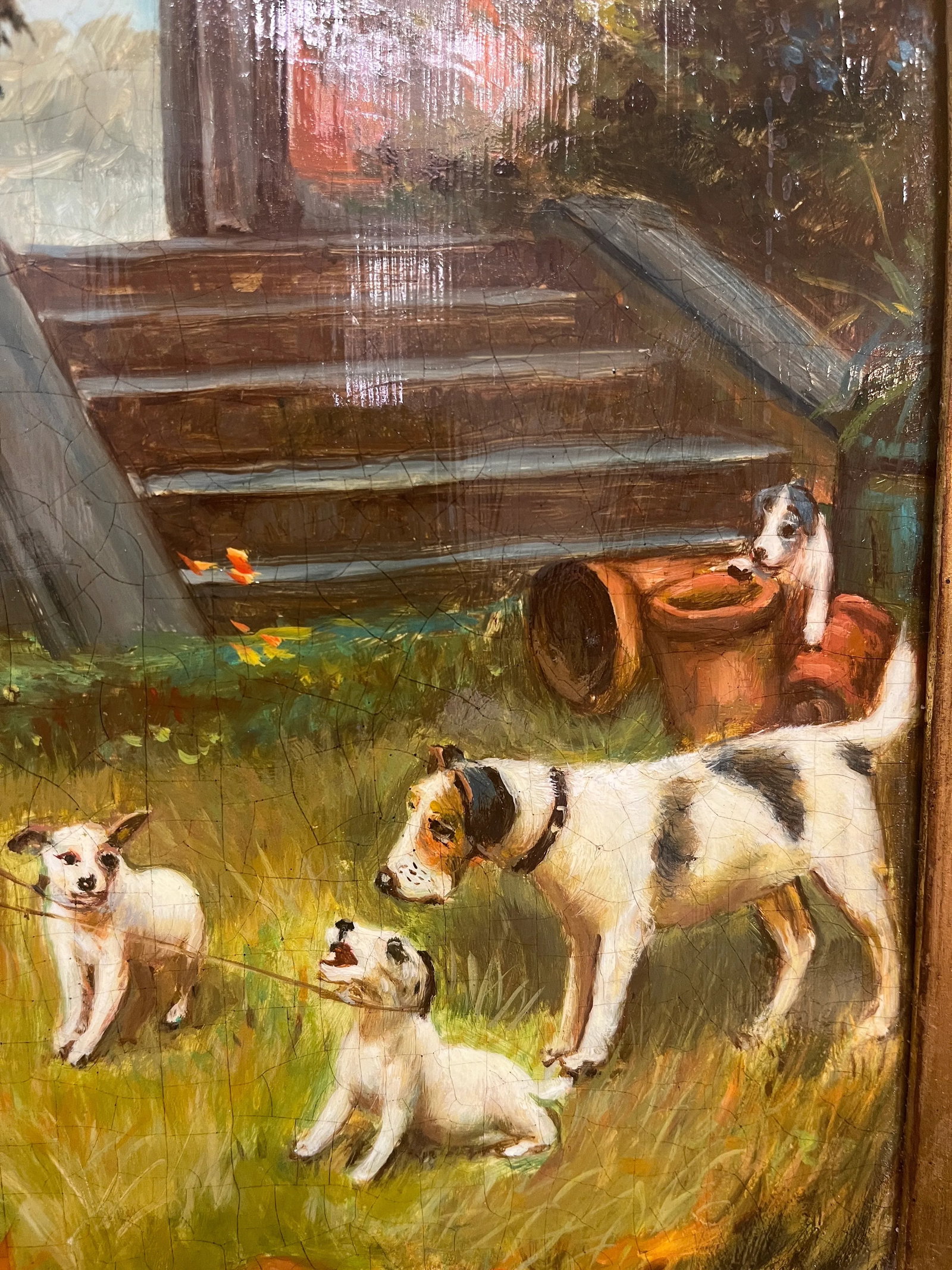 Signed Oil on Panel by N. Henry Bingham - 4