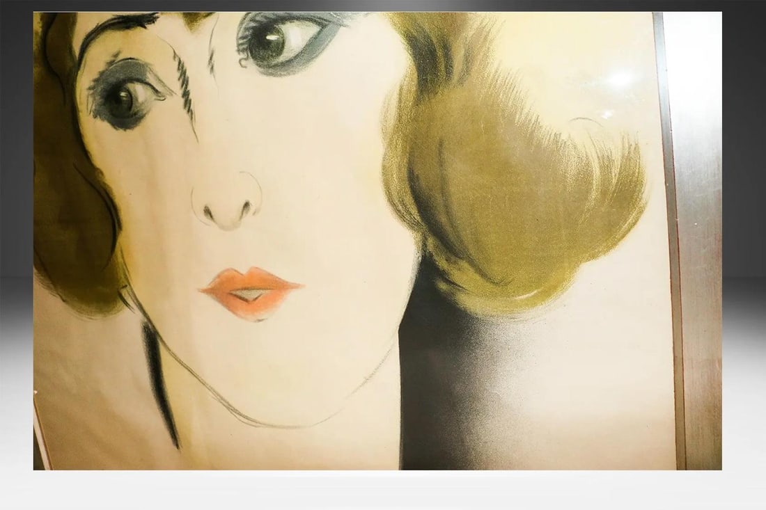 Original French Art Deco Period Poster by Paul Colin 1928 - 4