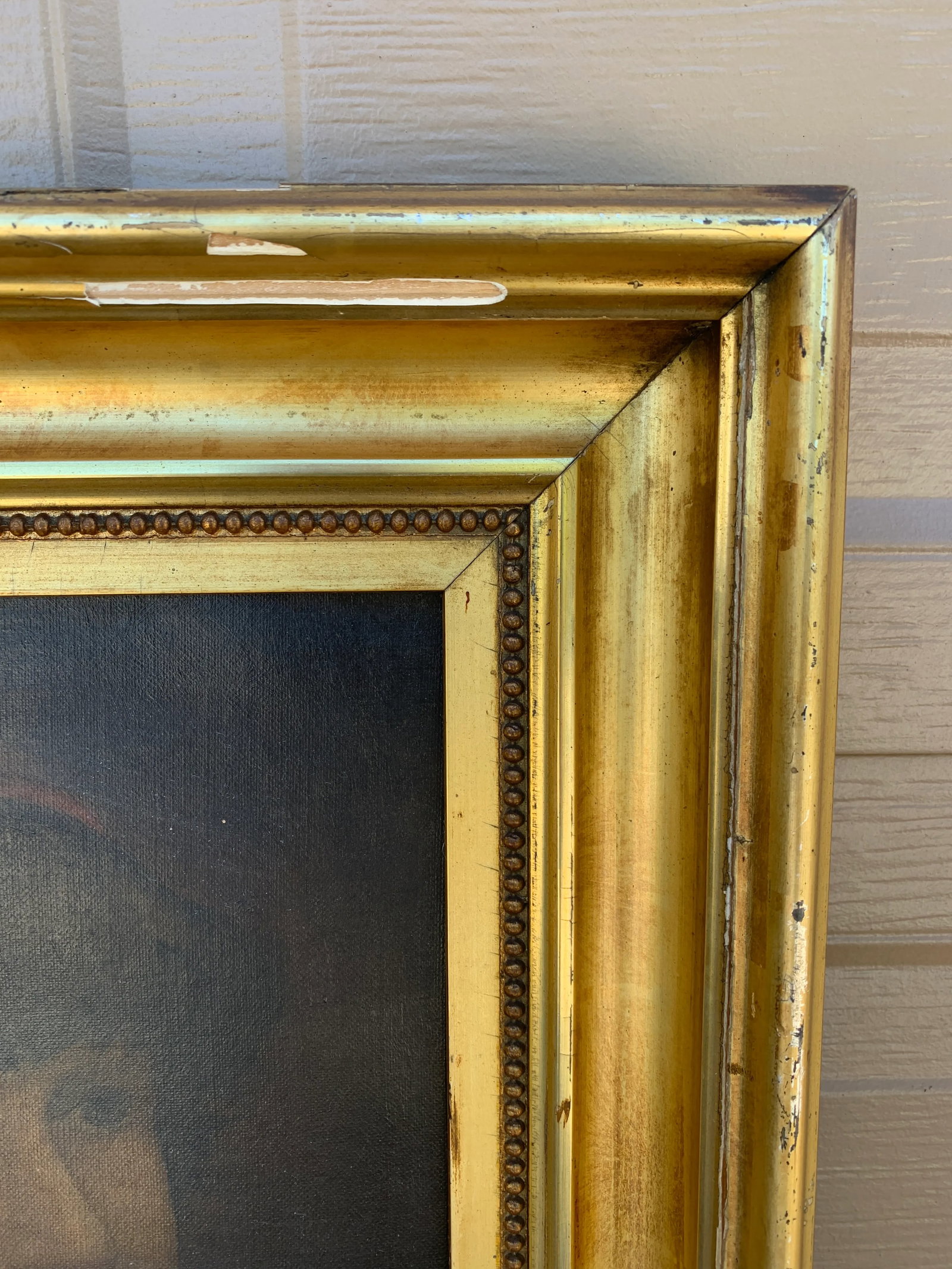 Early 20th Century Italian Portrait of a Boy in Giltwood Frame - 8