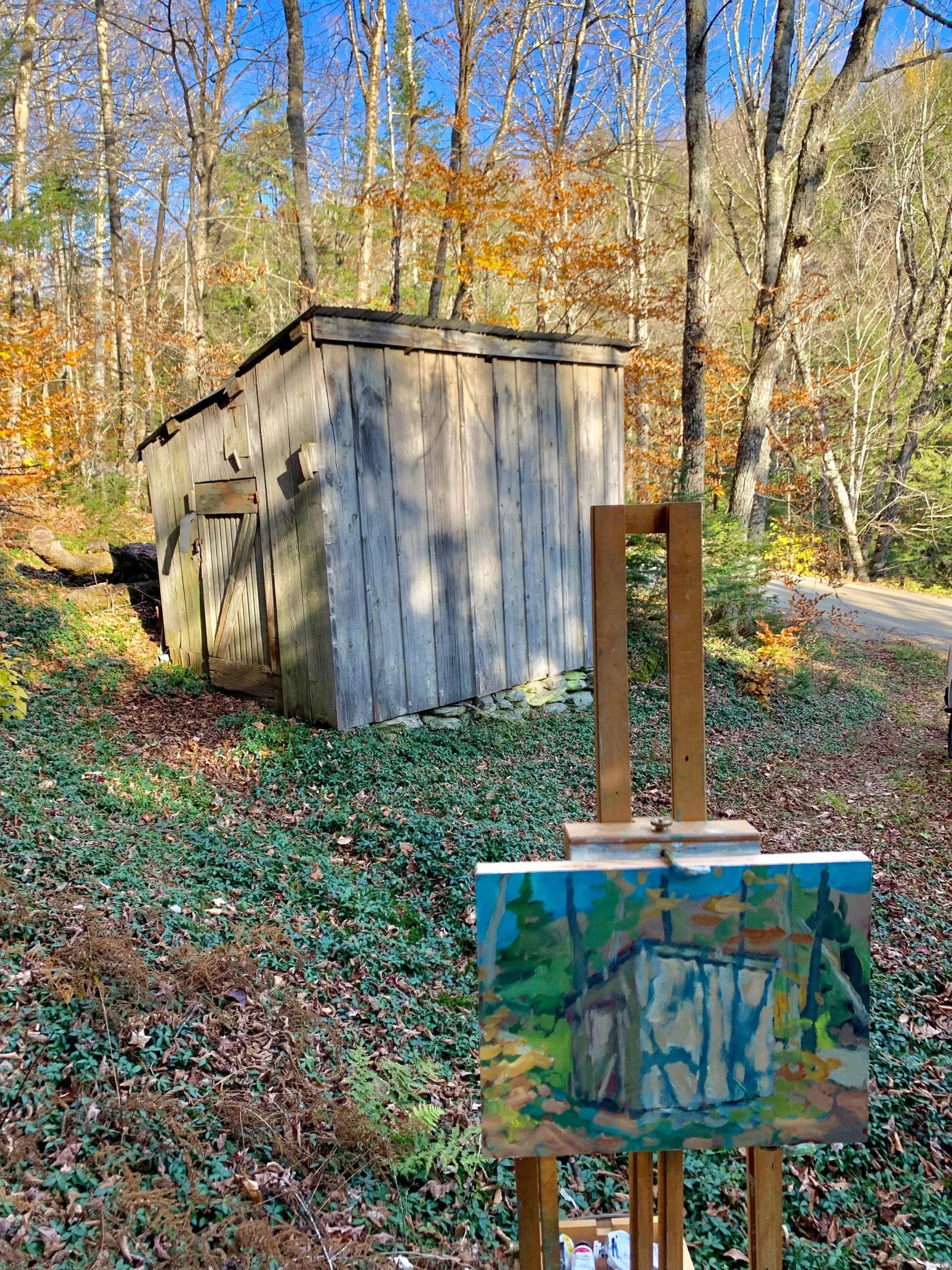 Woodshed, by Stephen Remick, Framed - 2