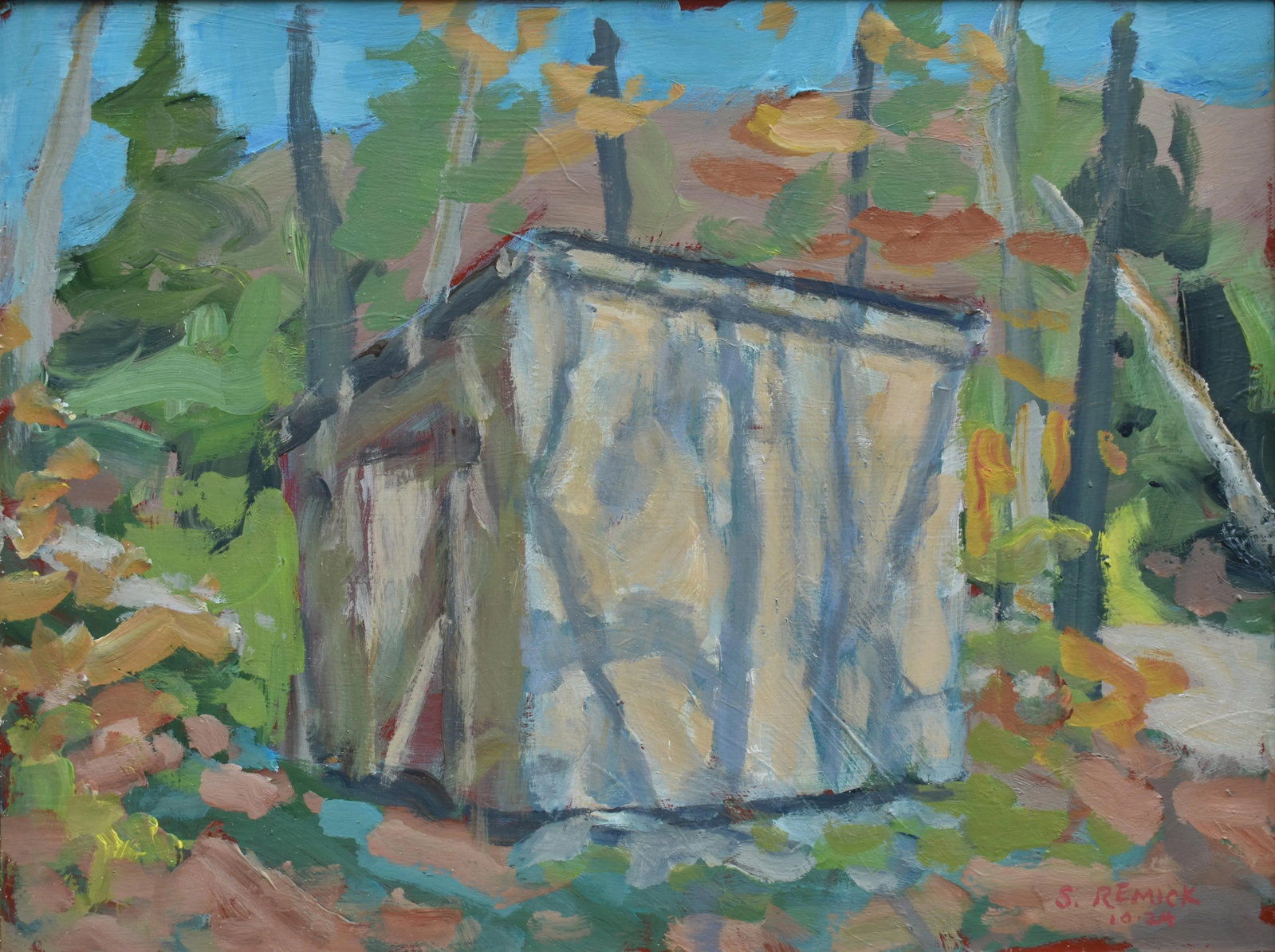 Woodshed, by Stephen Remick, Framed - 3