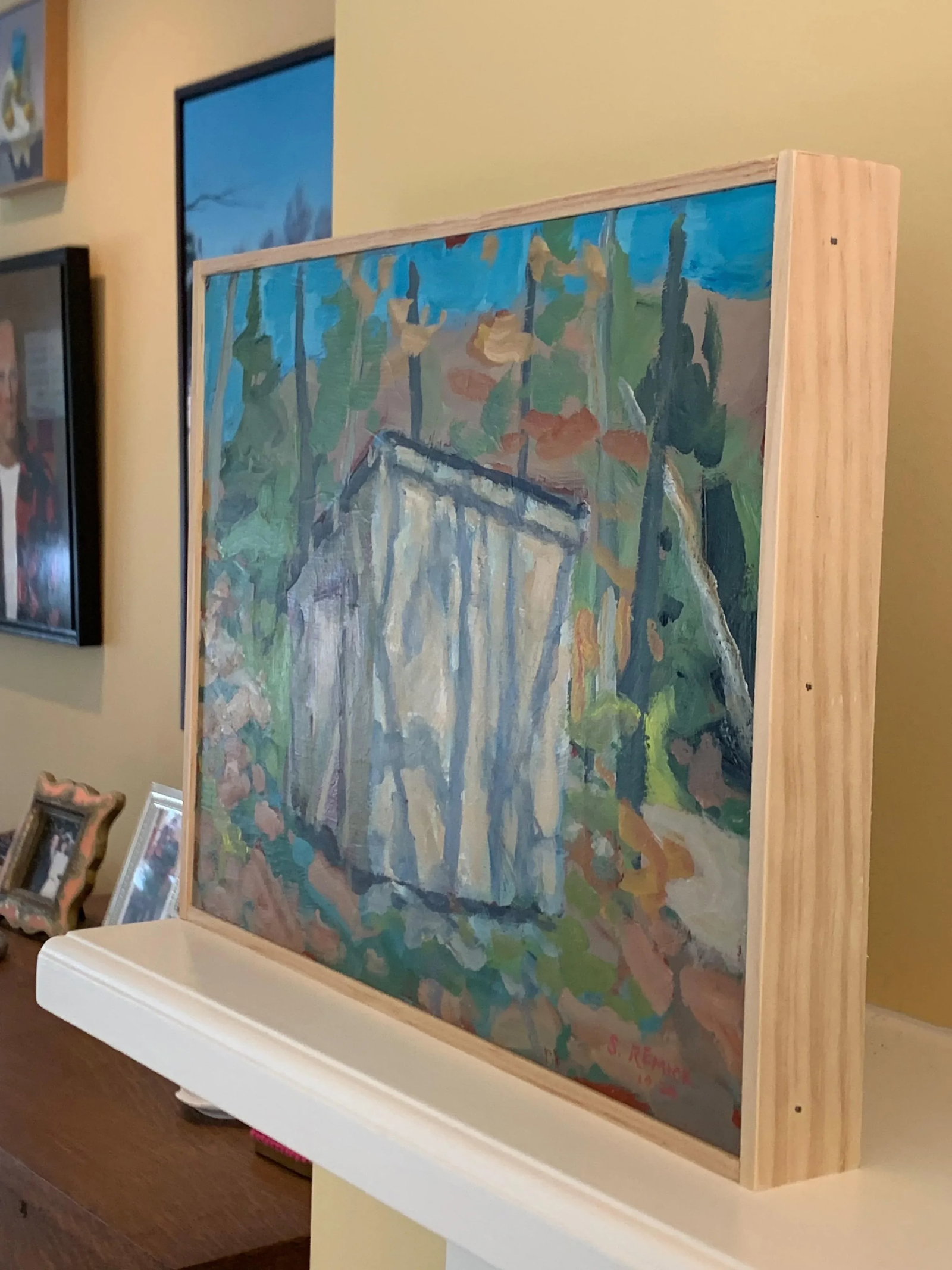 Woodshed, by Stephen Remick, Framed - 4