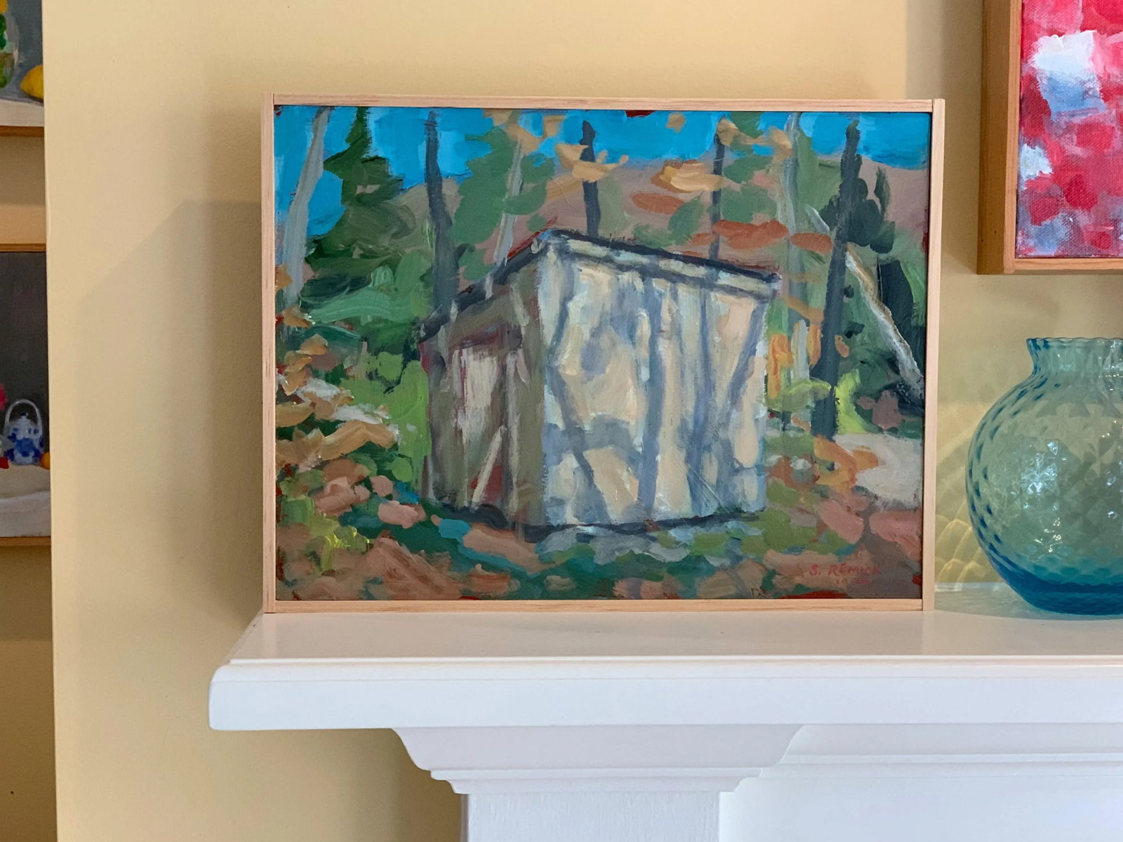 Woodshed, by Stephen Remick, Framed - 6