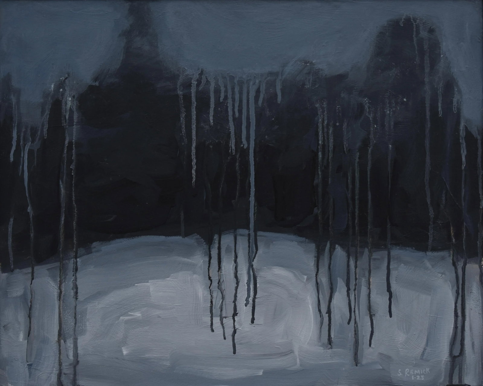 Melt With Me, Contemporary Semi-Abstract Painting, by Stephen Remick - 7