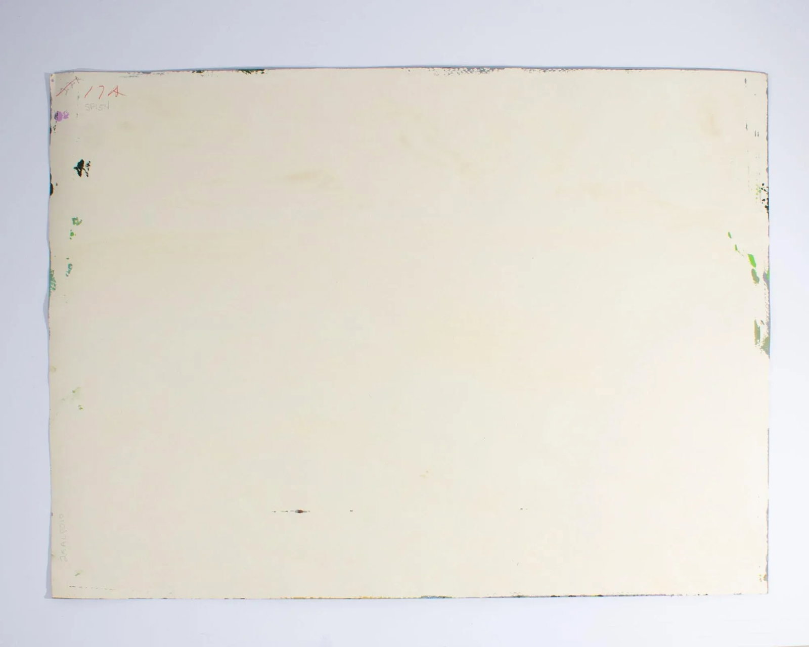 1980s "Edge of Forest" Abstract Acrylic on Paper Painting by Harry Hilson - 3