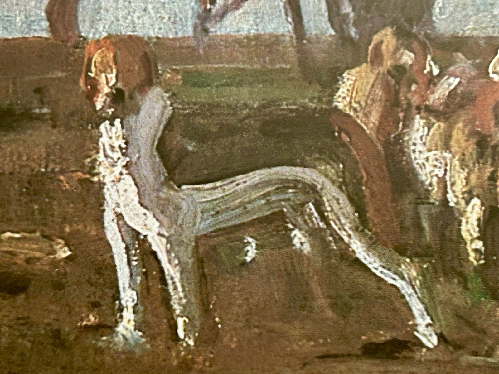 English Fox Hunting Scene Framed Art - 4