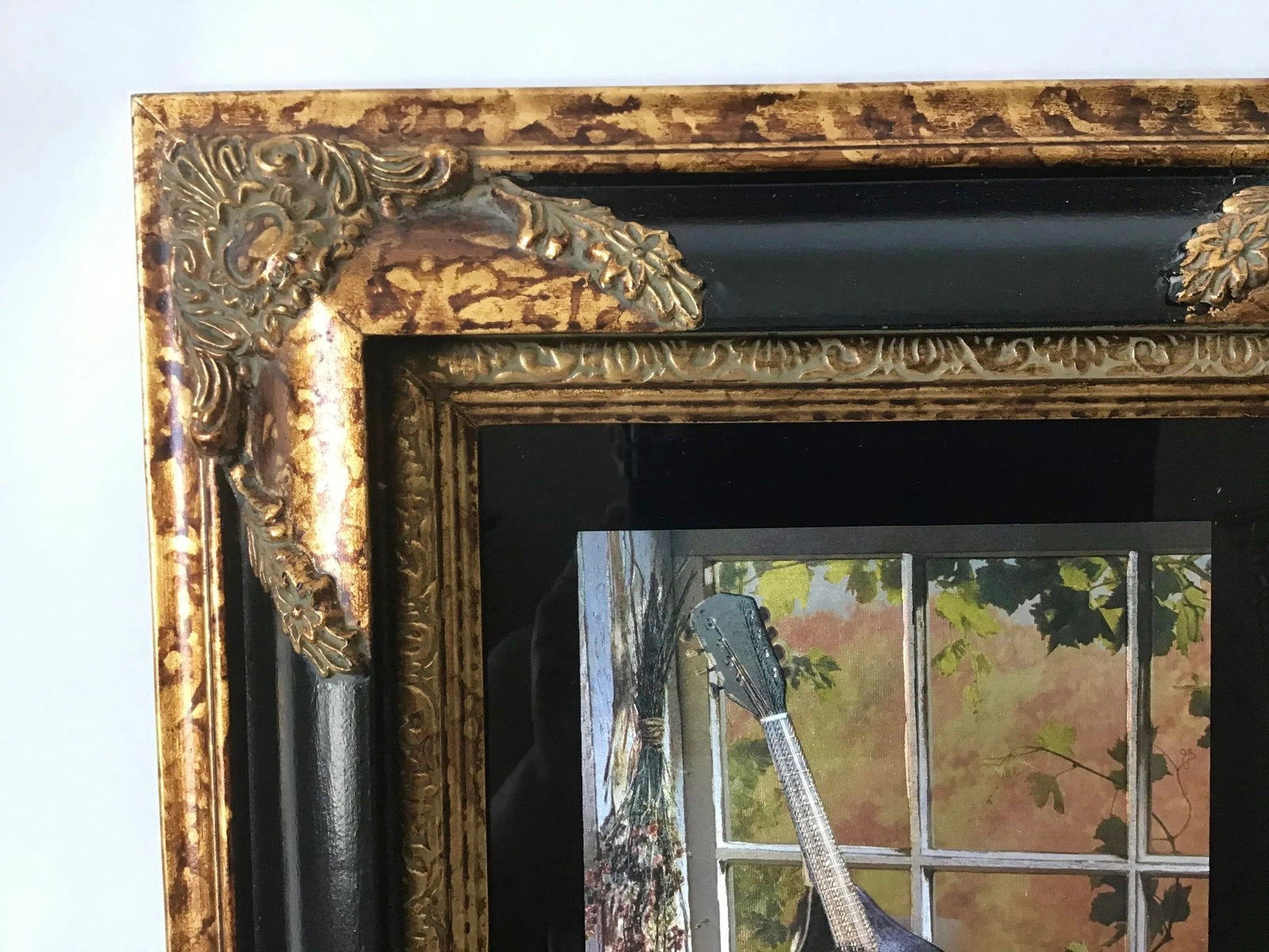 Custom Framed Mandolin Artwork - 5