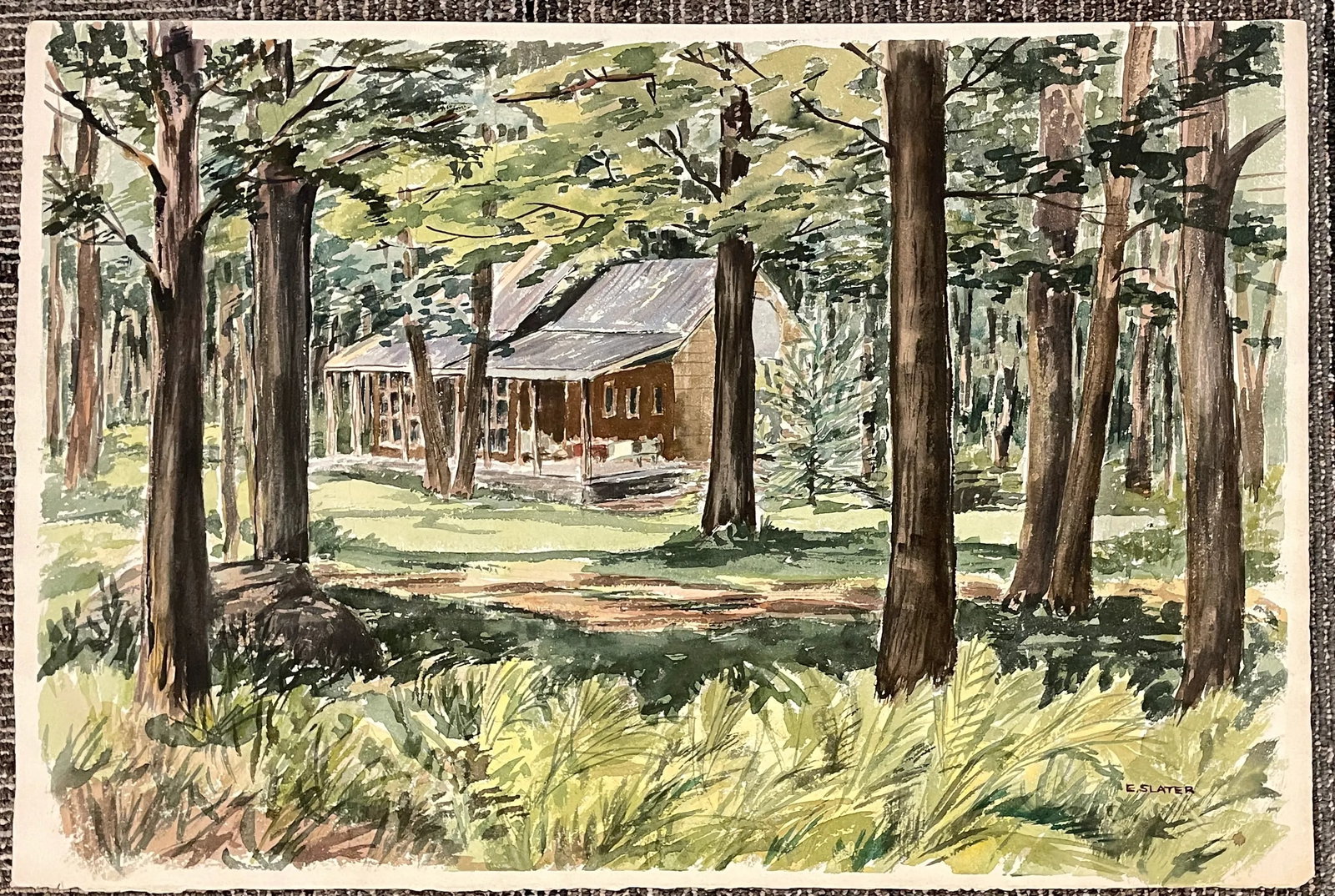 Elizabeth Slater Forest Landscape Painting - 3