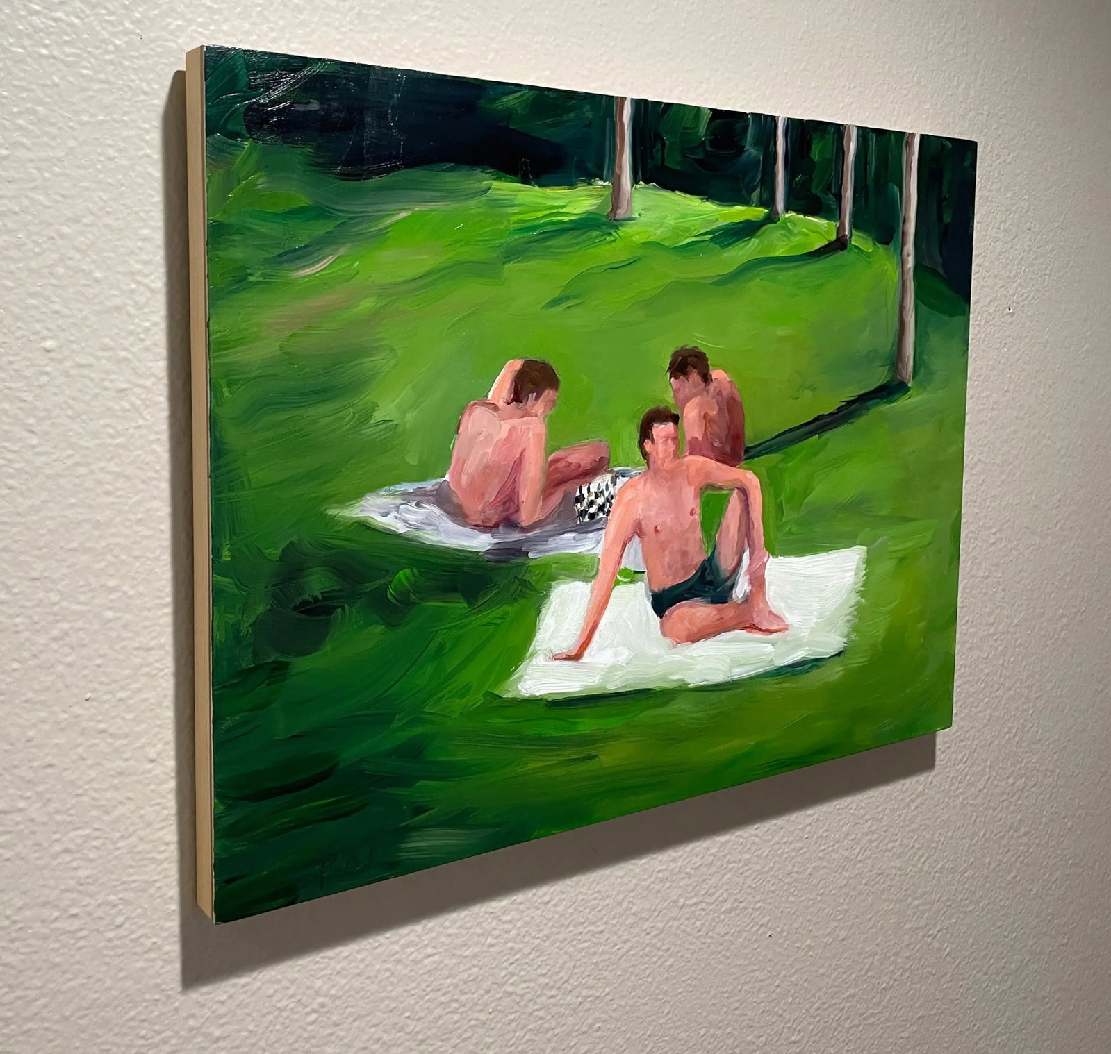 On Sunday During the Summer by Kory Alexander, Contemporary Painting - 3