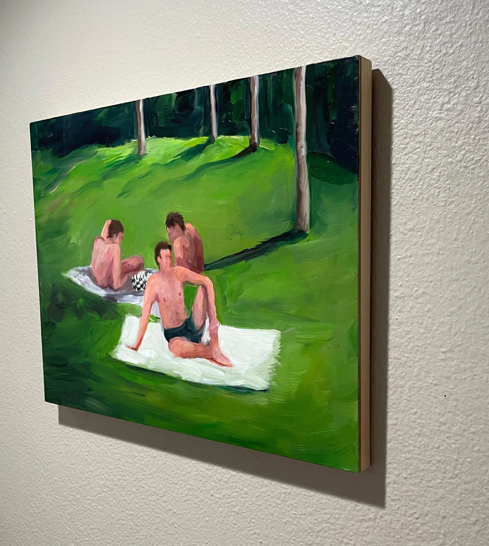 On Sunday During the Summer by Kory Alexander, Contemporary Painting - 6