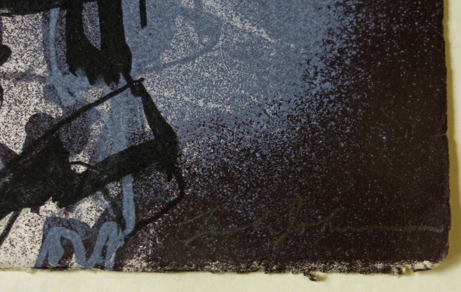 Lester Johnson Frontal Street Scene Lithograph - 2