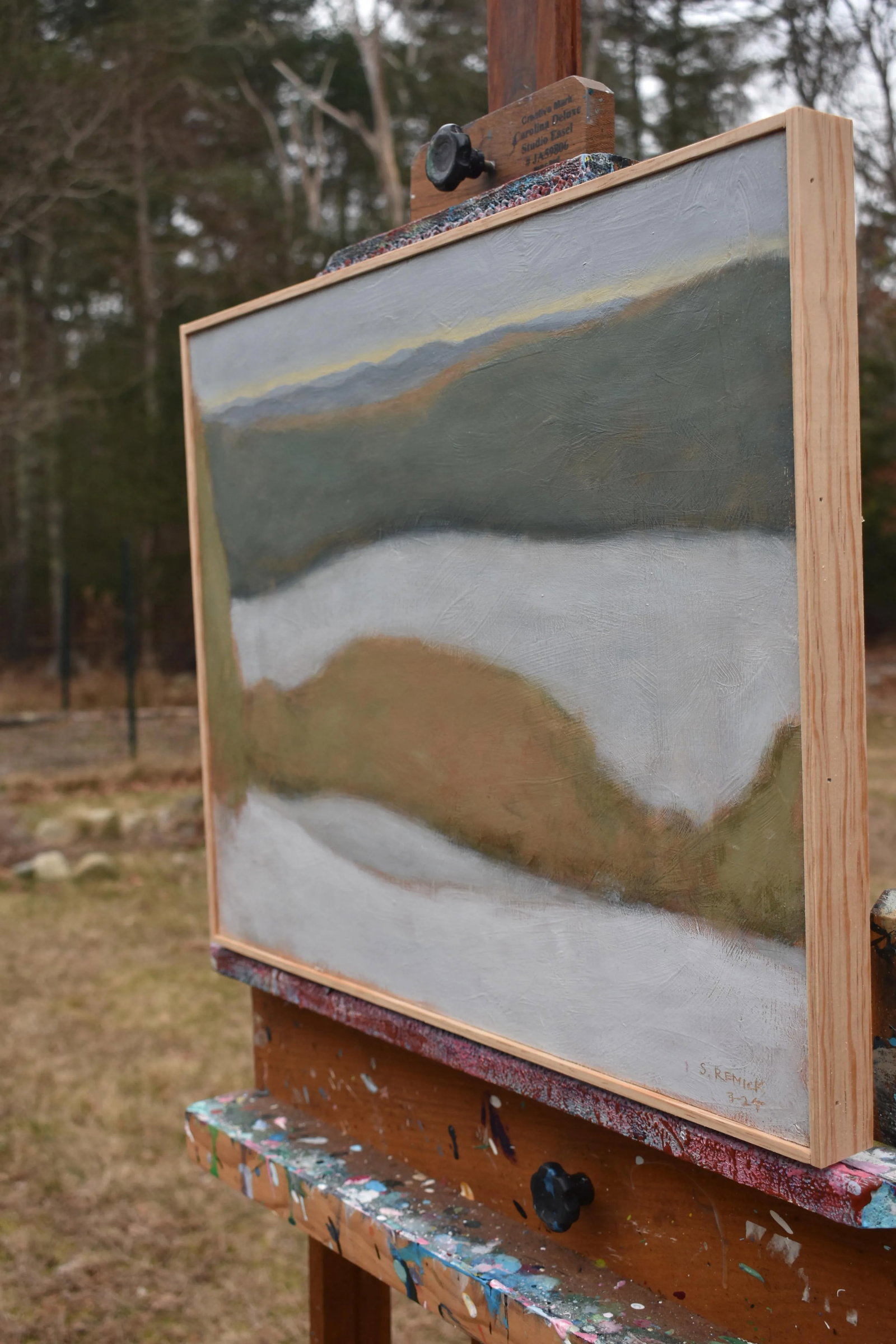 Vermont Memory, Contemporary Acrylic Painting by Stephen Remick - 6