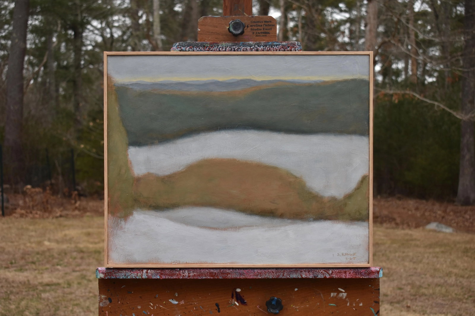 Vermont Memory, Contemporary Acrylic Painting by Stephen Remick - 9