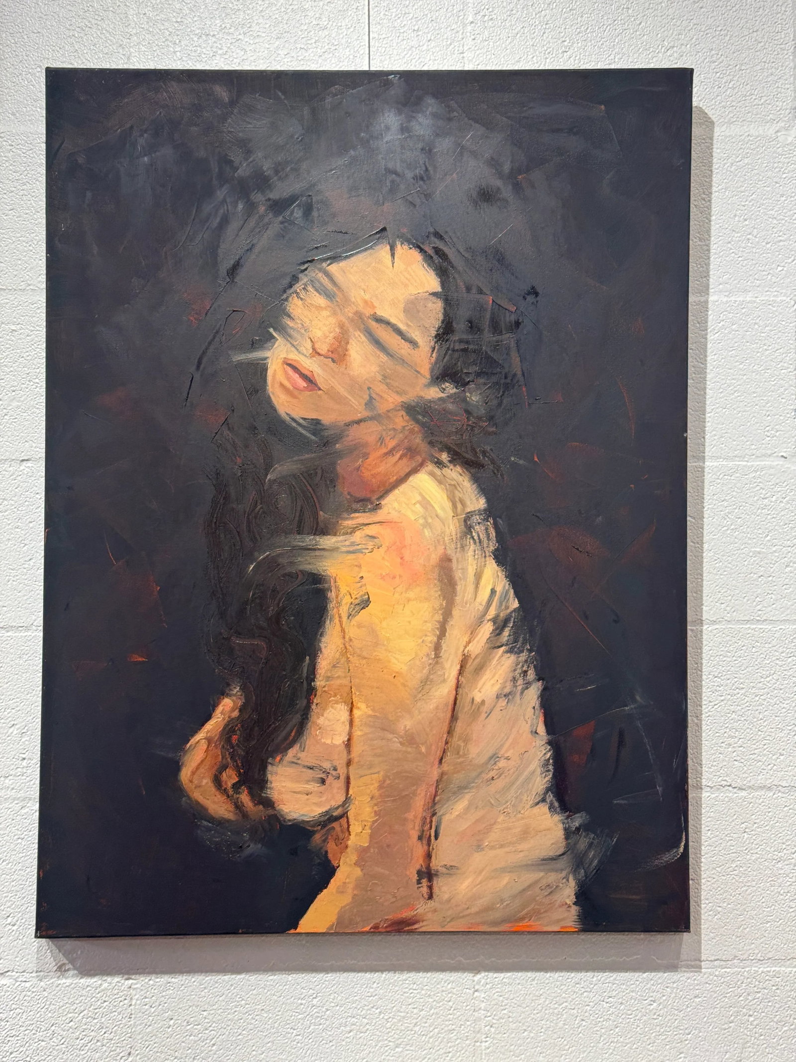 Expressive Portrait of a Woman in Oil - 4