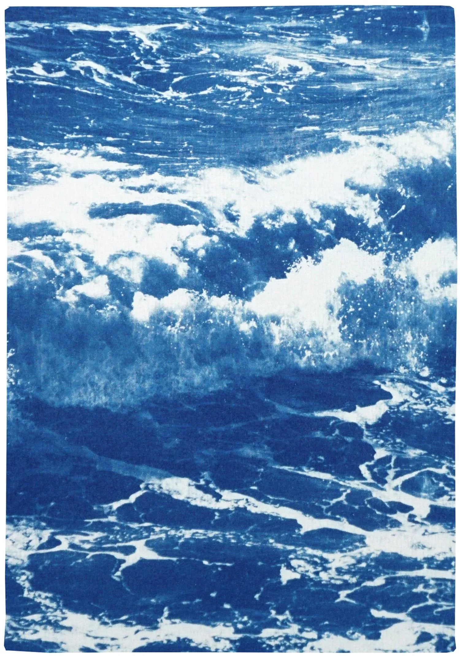 2020 Australian Landscape Nautical Triptych Cyanotype Print on Watercolor PaperMulti Paneled Art by - 5