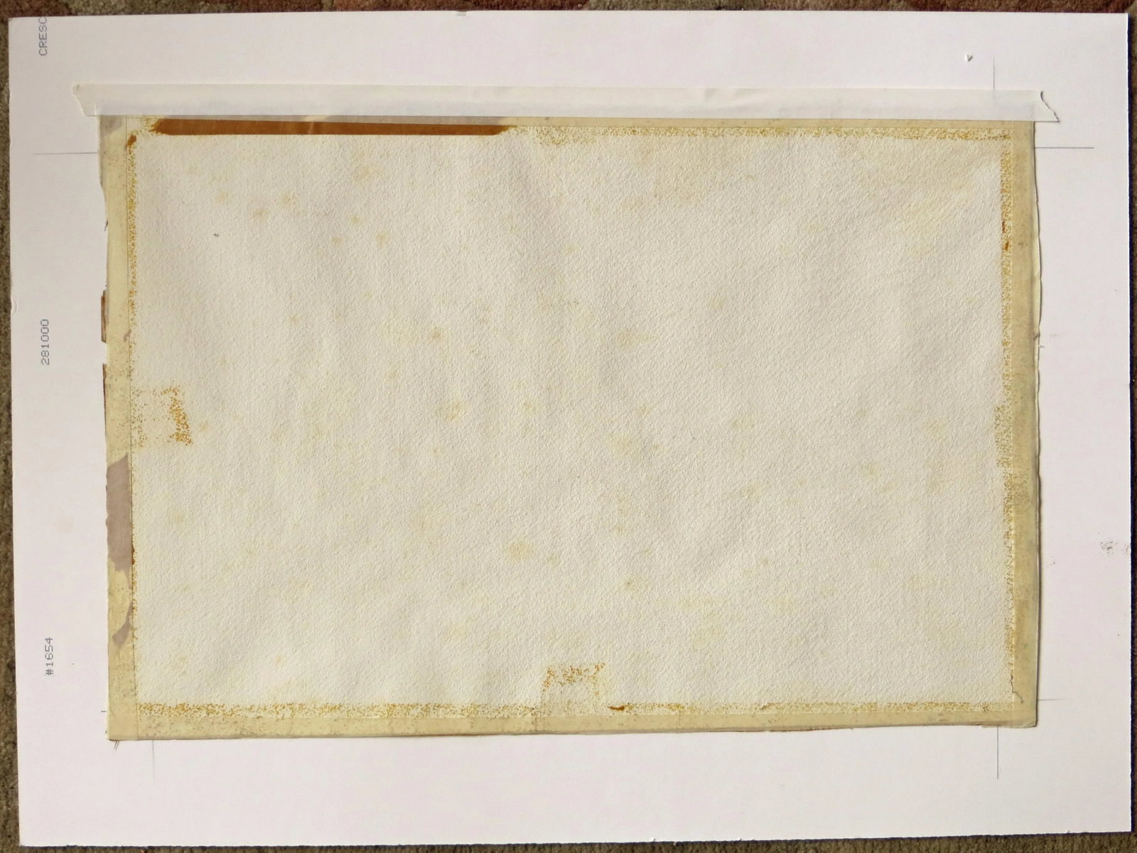 Early Modern California Watercolor Painting, Attributed to John Haley - 8
